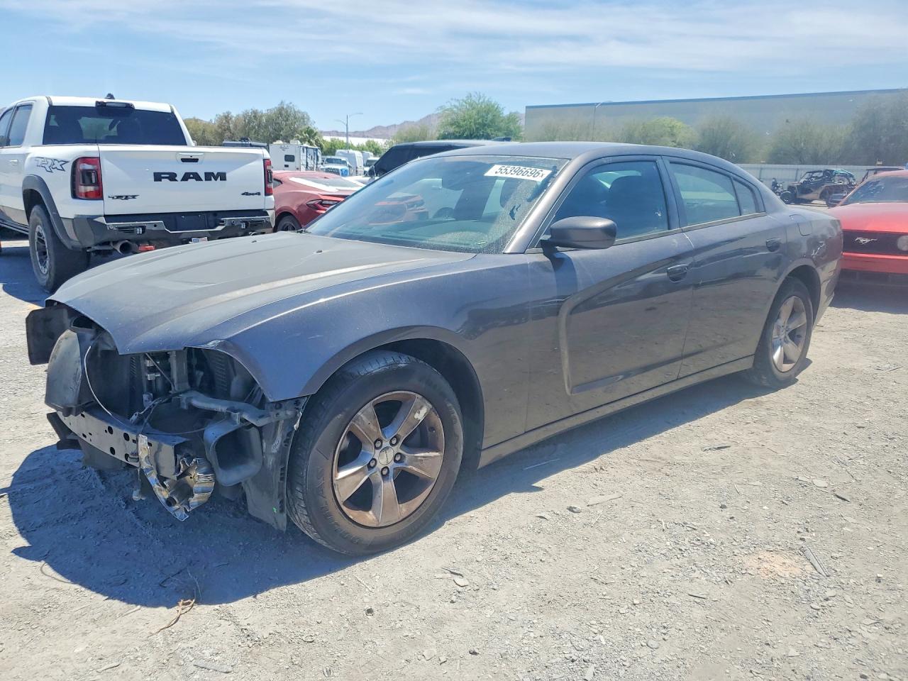 2014 Dodge Charger Se Gray vin: 2C3CDXBG0EH363488
