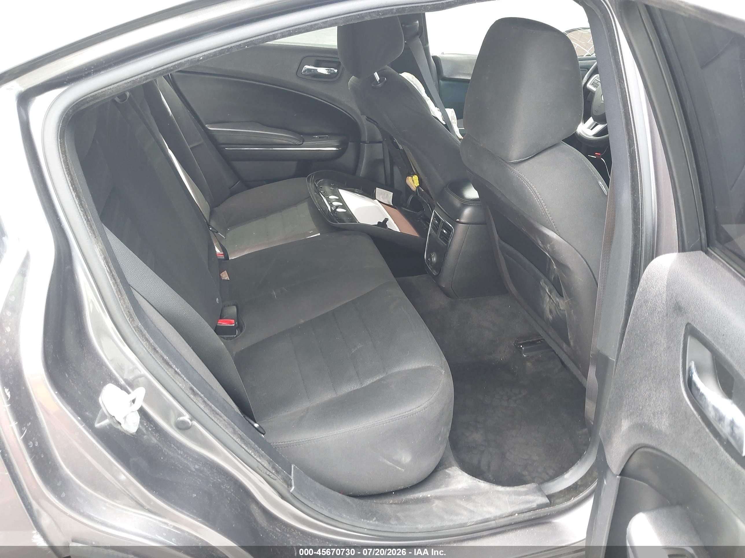 2014 Dodge Charger Se Gray vin: 2C3CDXBG0EH374880