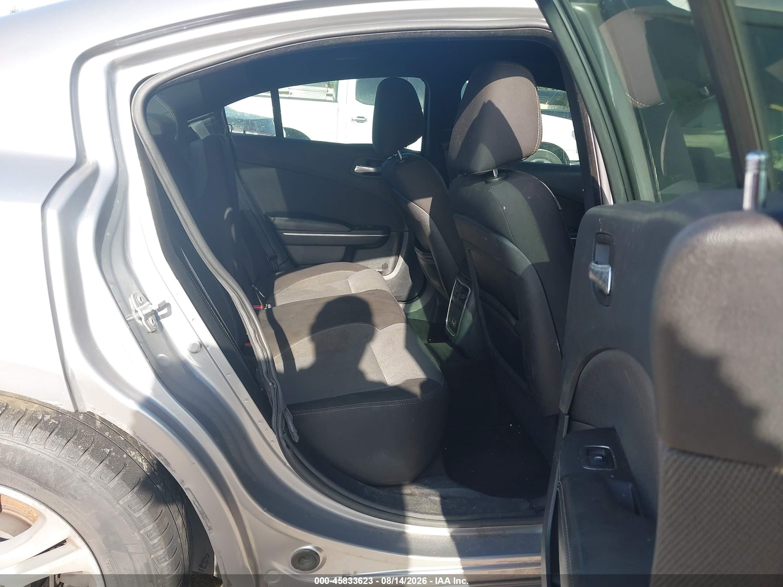2015 Dodge Charger Se Gray vin: 2C3CDXBG0FH724767