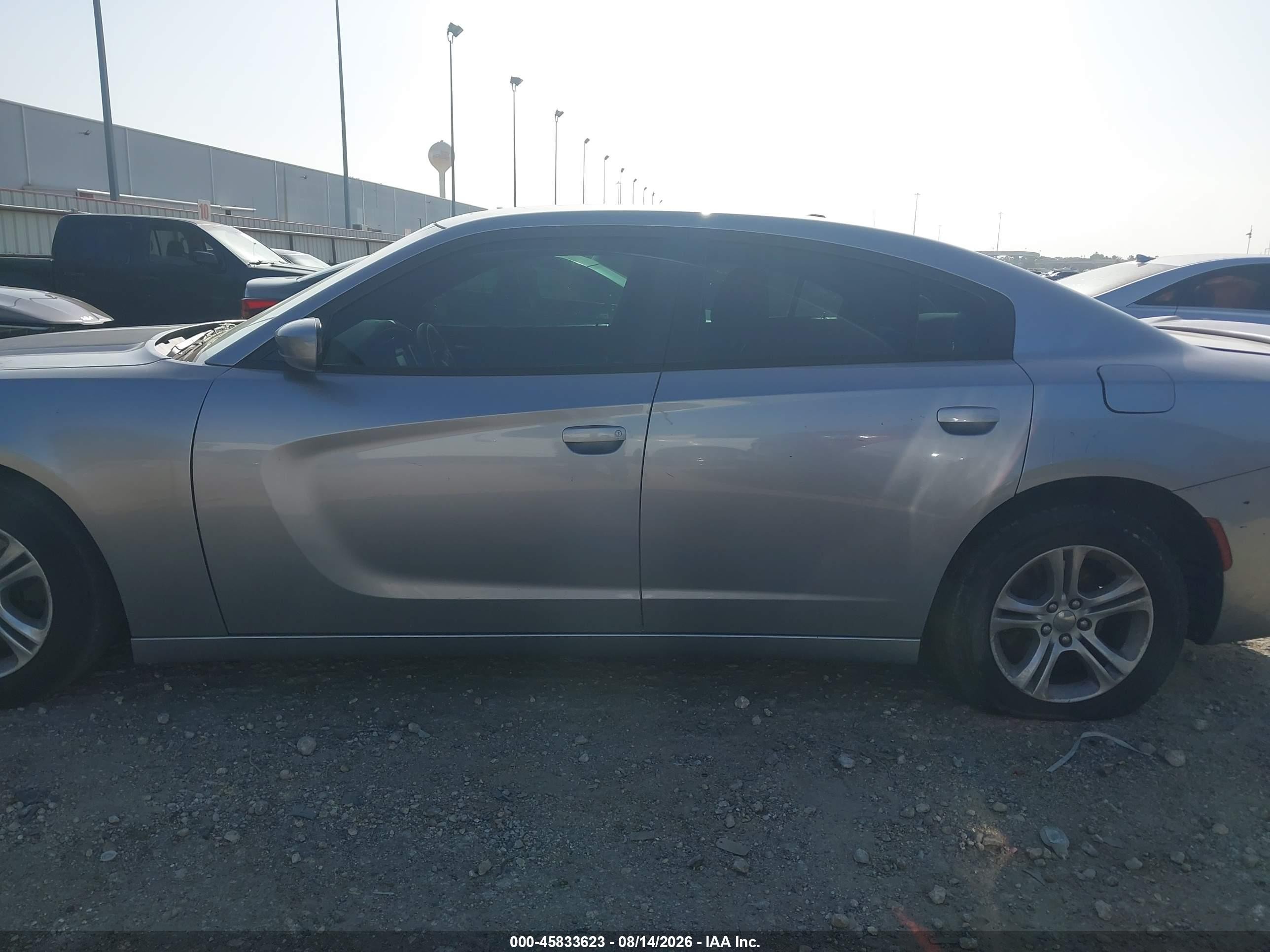 2015 Dodge Charger Se Gray vin: 2C3CDXBG0FH724767