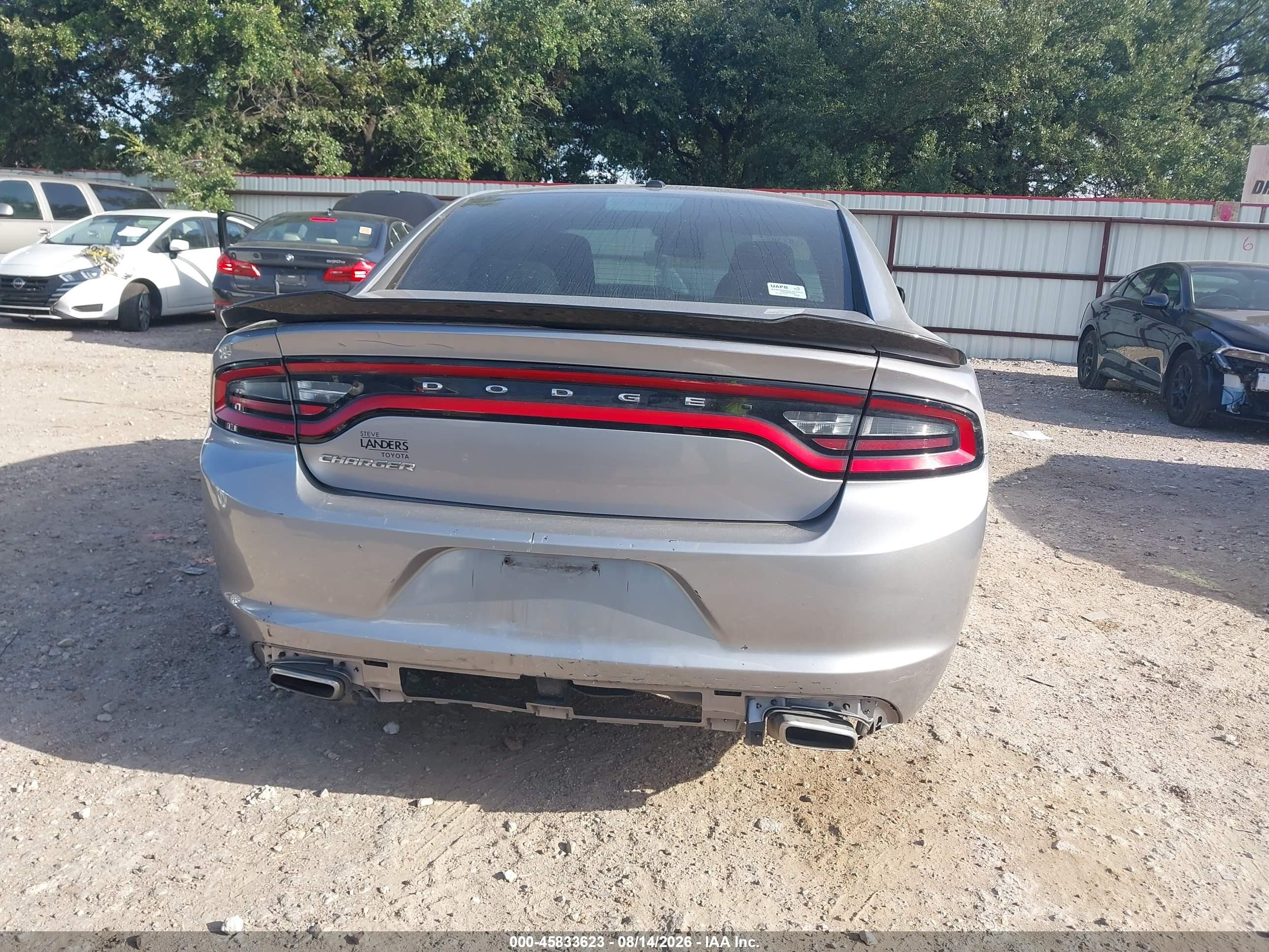 2015 Dodge Charger Se Gray vin: 2C3CDXBG0FH724767