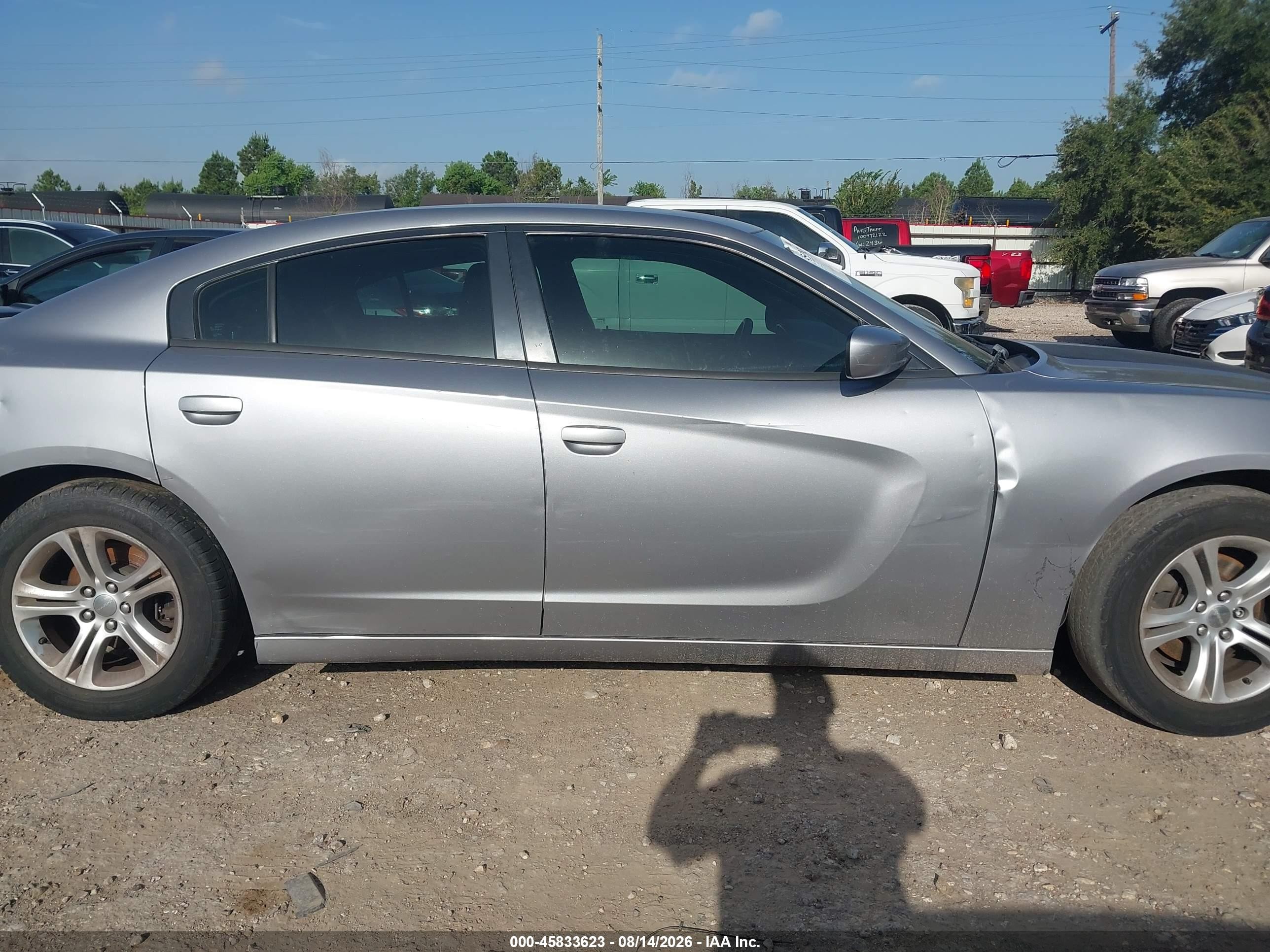 2015 Dodge Charger Se Gray vin: 2C3CDXBG0FH724767