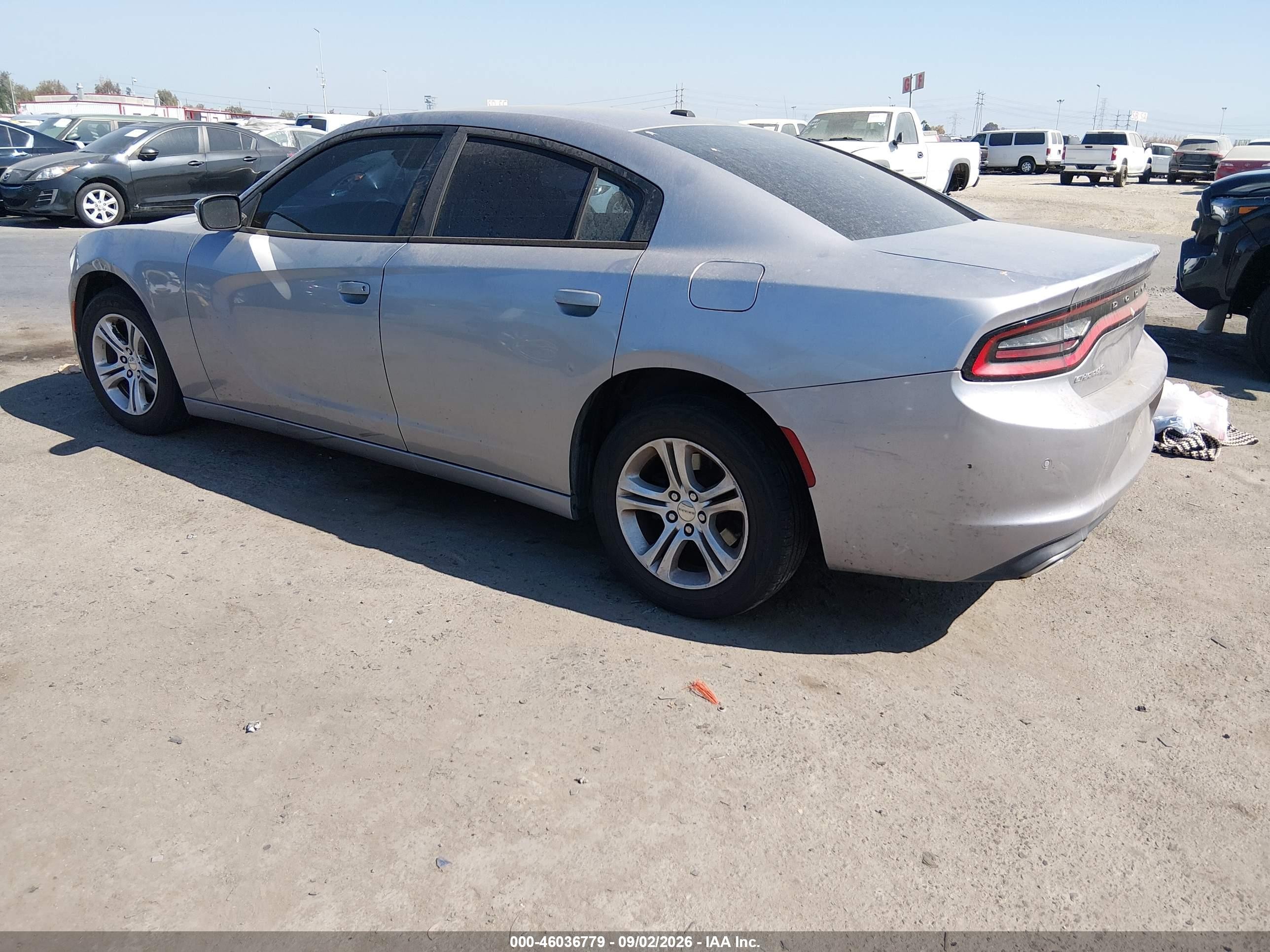 2015 Dodge Charger Se Silver vin: 2C3CDXBG0FH748275