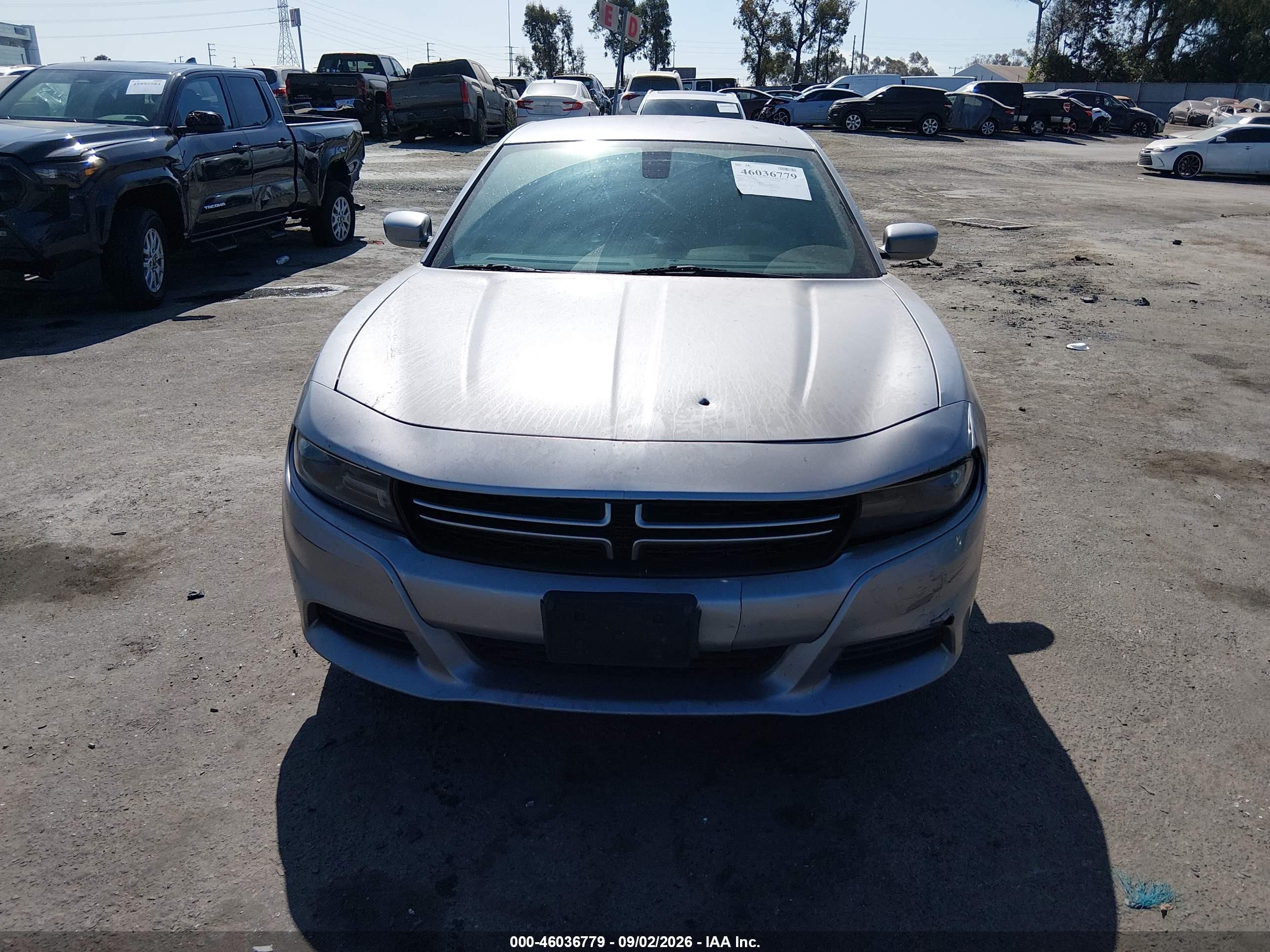 2015 Dodge Charger Se Silver vin: 2C3CDXBG0FH748275