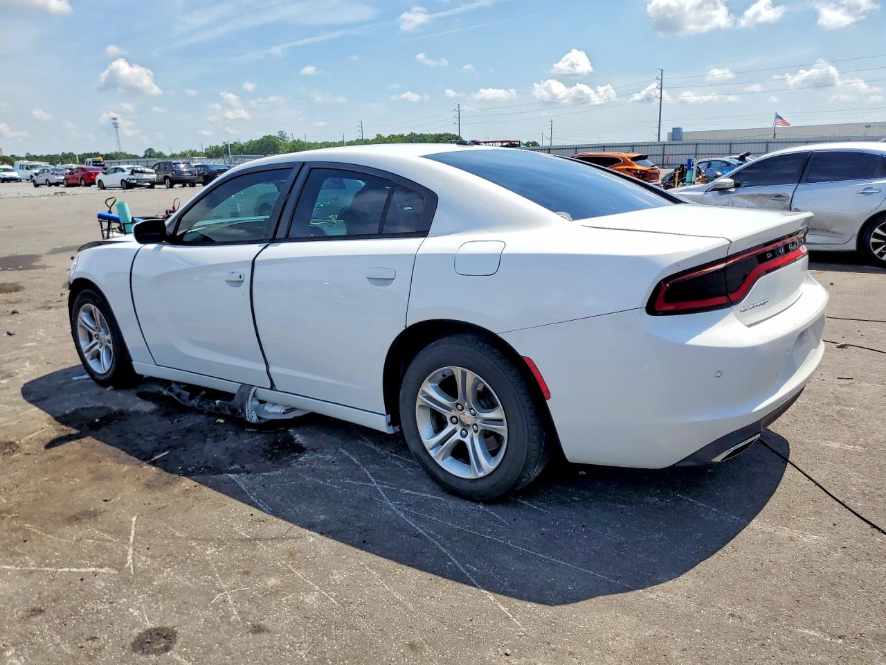 2015 Dodge Charger Se White vin: 2C3CDXBG0FH776545