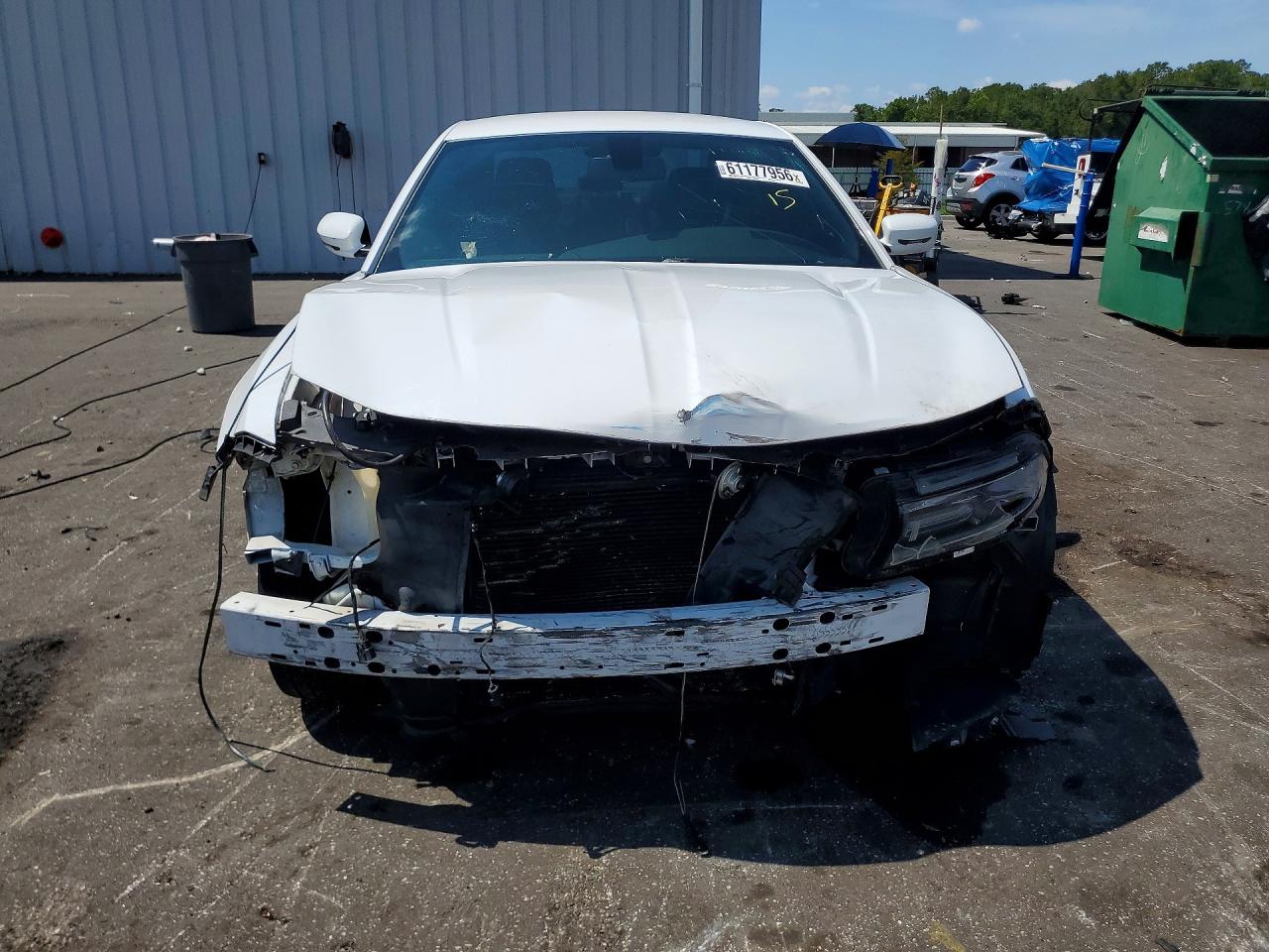 2015 Dodge Charger Se White vin: 2C3CDXBG0FH776545