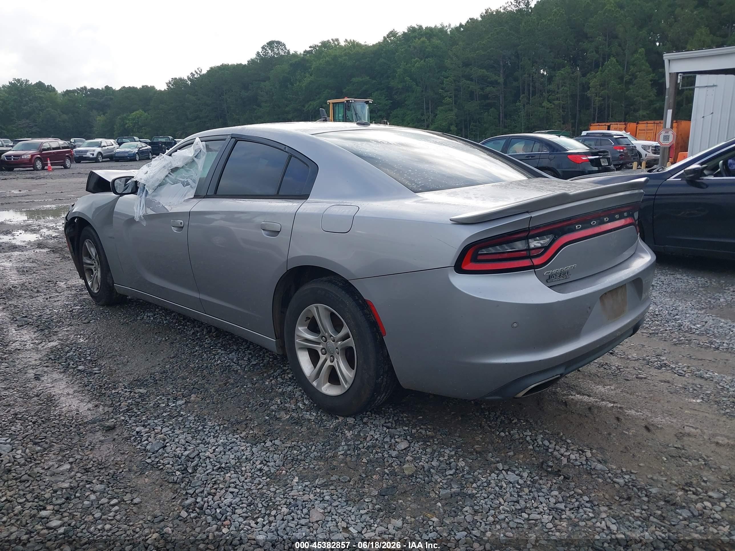 2015 Dodge Charger Se Серебряный vin: 2C3CDXBG0FH789991