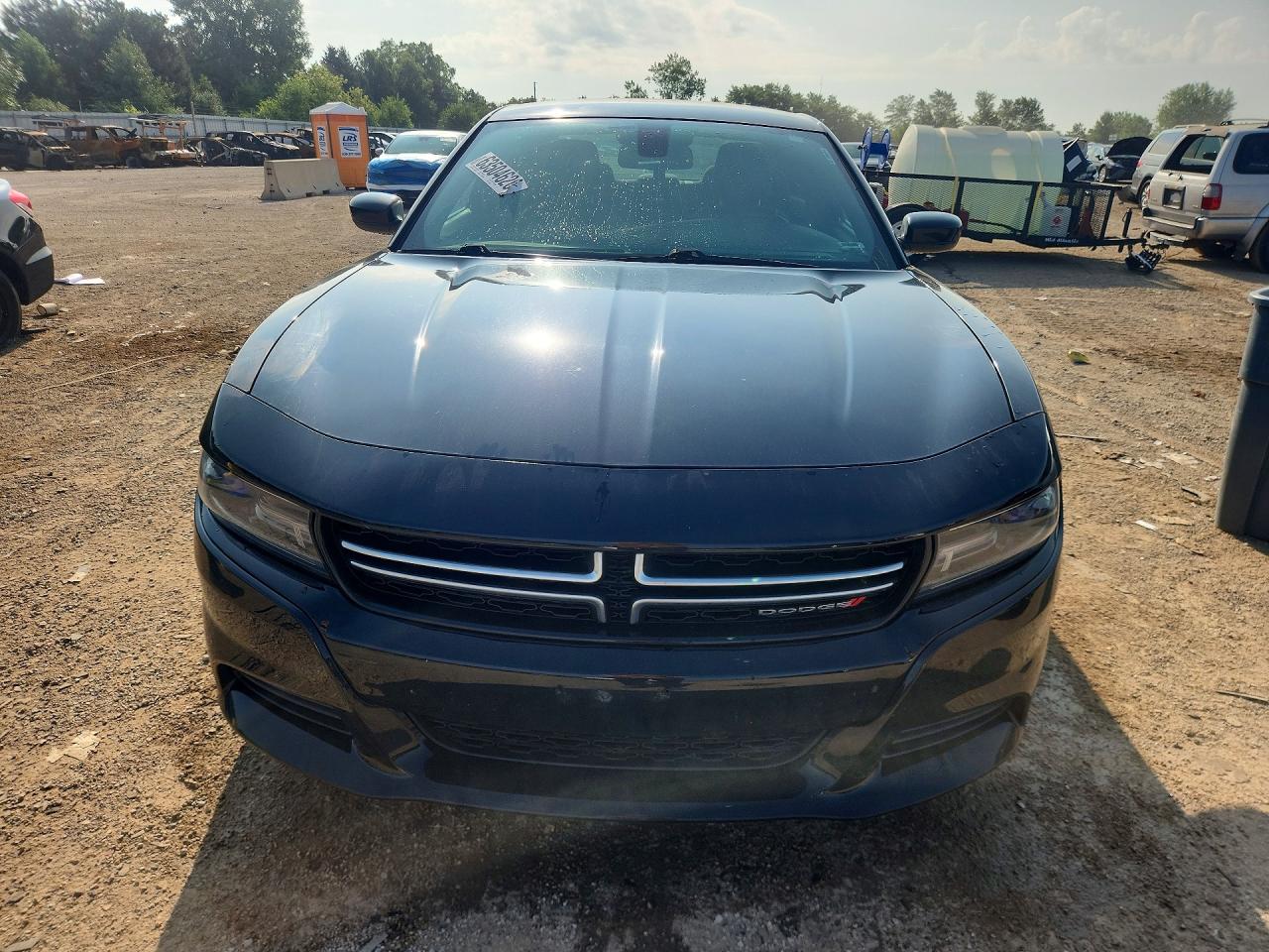 2015 Dodge Charger Se Black vin: 2C3CDXBG0FH790008