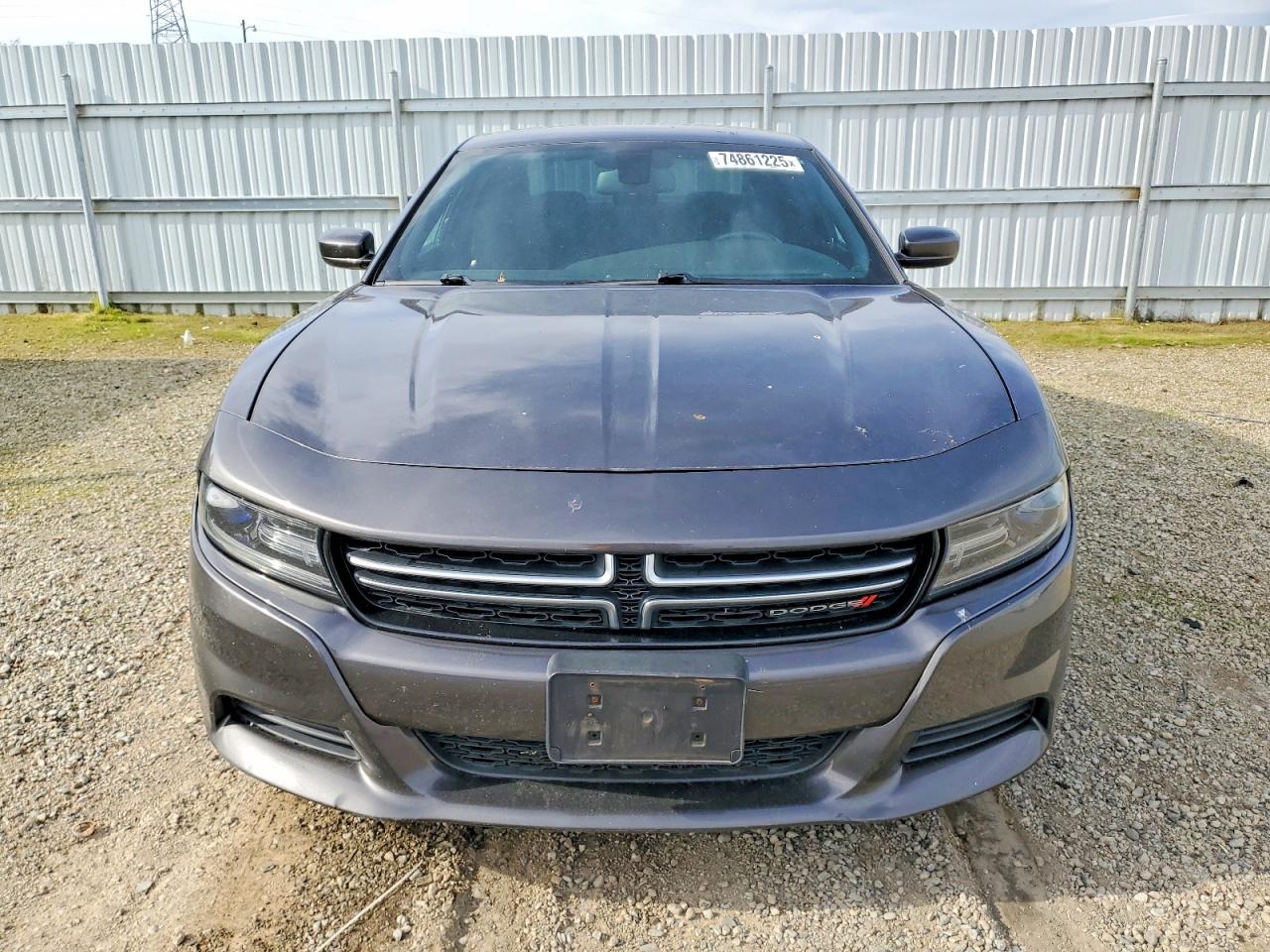 2015 Dodge Charger Se Gray vin: 2C3CDXBG0FH794897