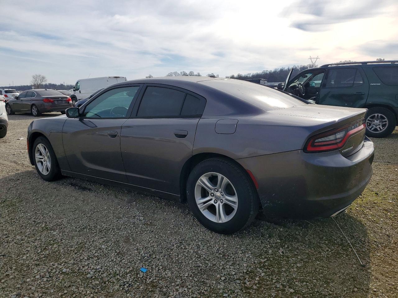 2015 Dodge Charger Se Gray vin: 2C3CDXBG0FH794897