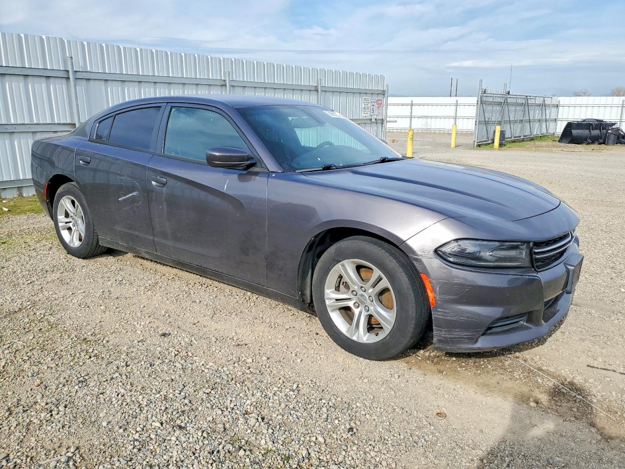 2015 Dodge Charger Se Gray vin: 2C3CDXBG0FH794897
