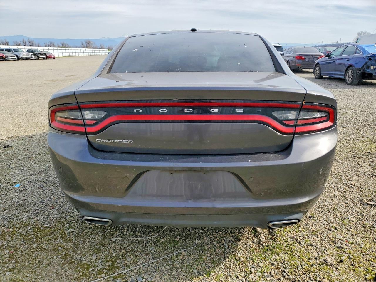 2015 Dodge Charger Se Gray vin: 2C3CDXBG0FH794897