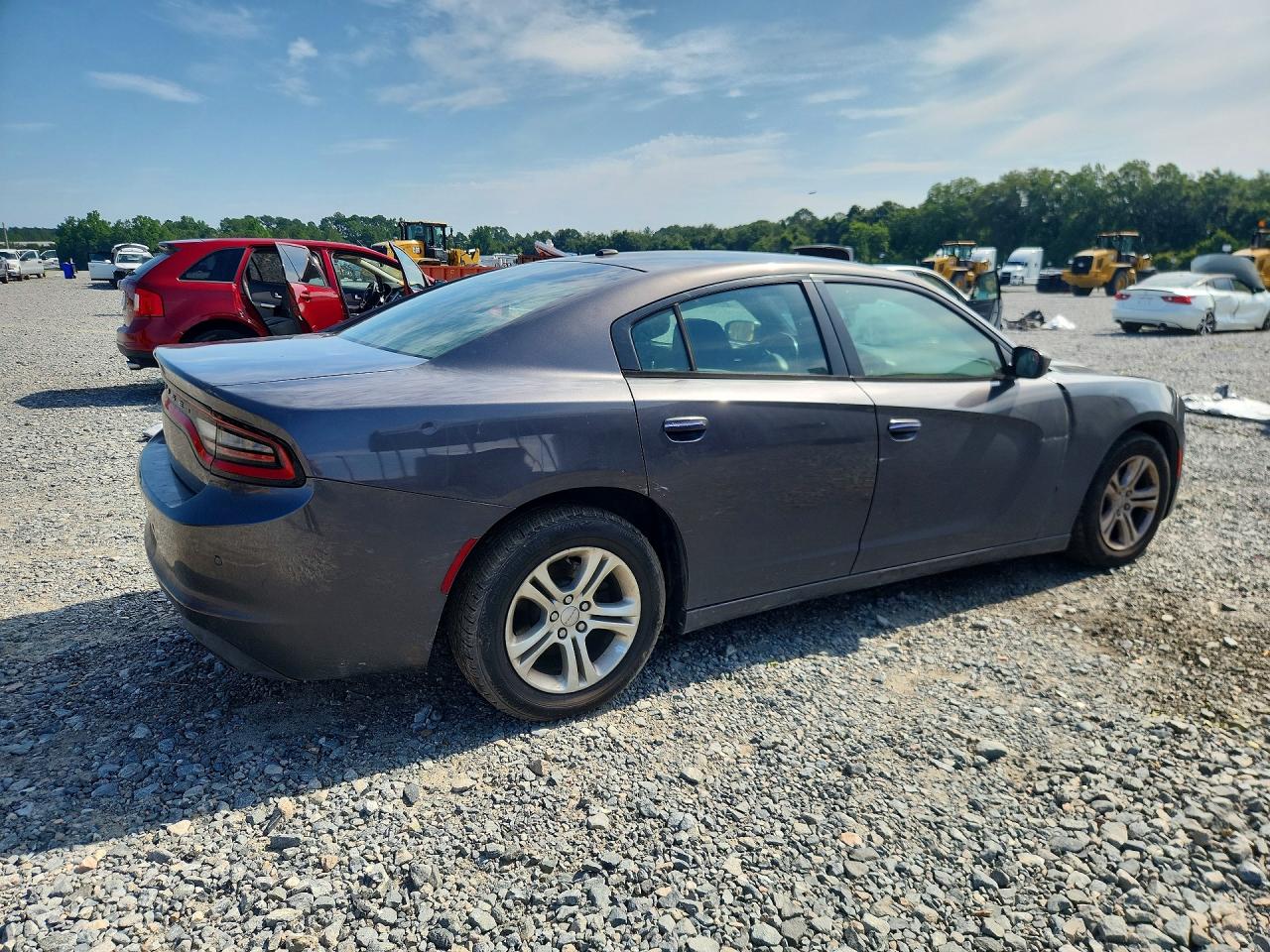 2015 Dodge Charger Se Gray vin: 2C3CDXBG0FH795273