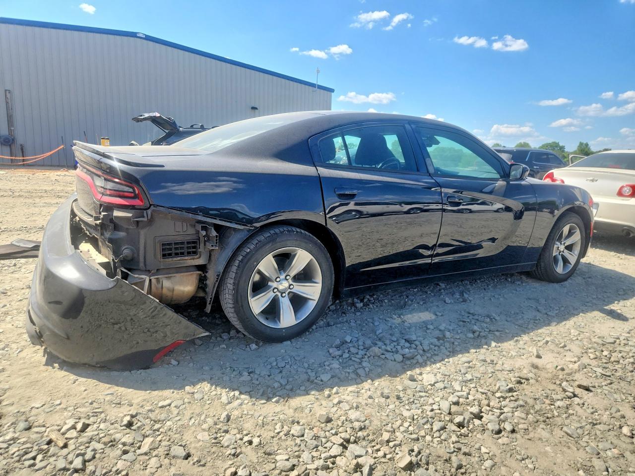 2015 Dodge Charger Se Черный vin: 2C3CDXBG0FH844763
