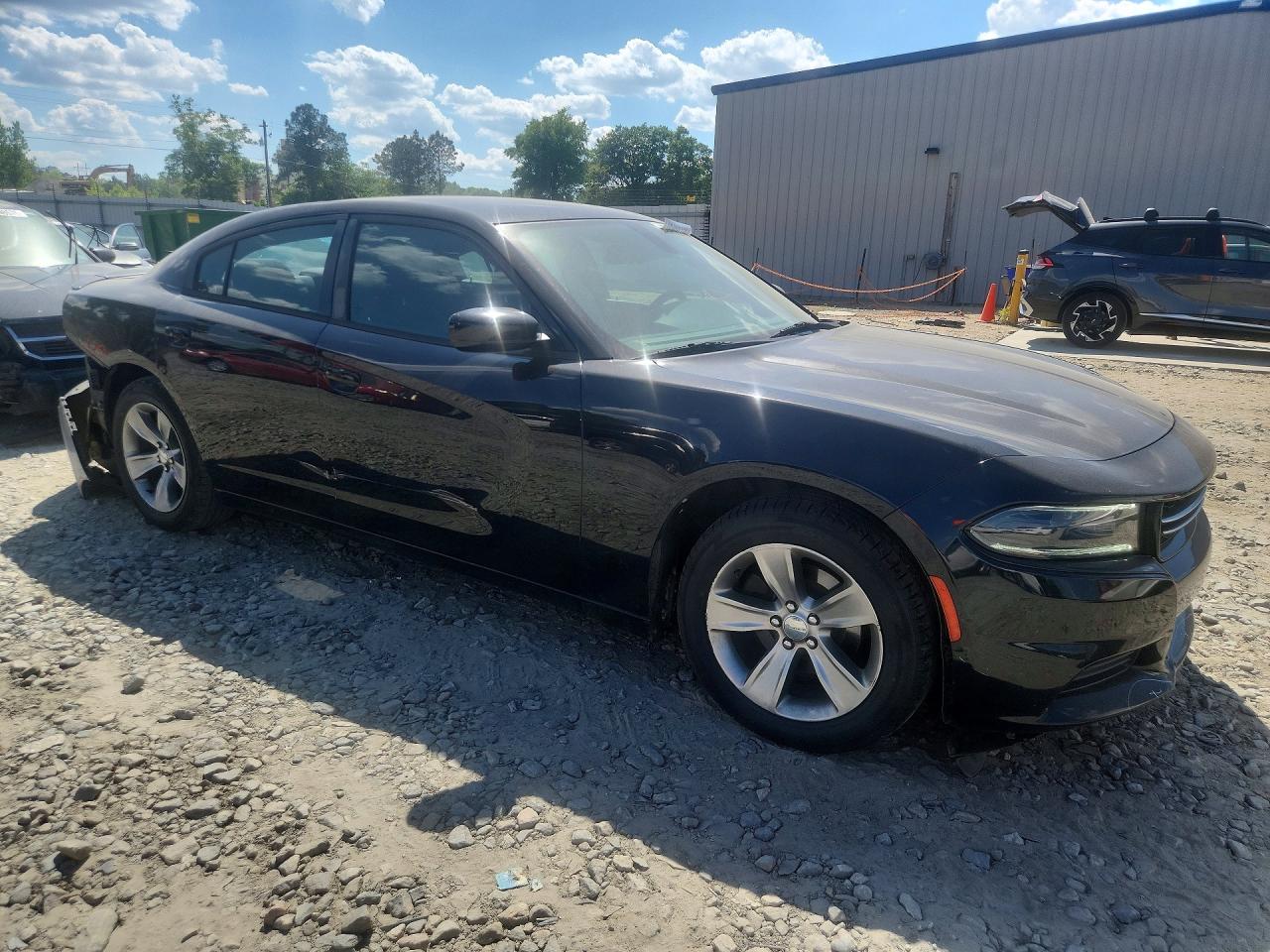 2015 Dodge Charger Se Черный vin: 2C3CDXBG0FH844763