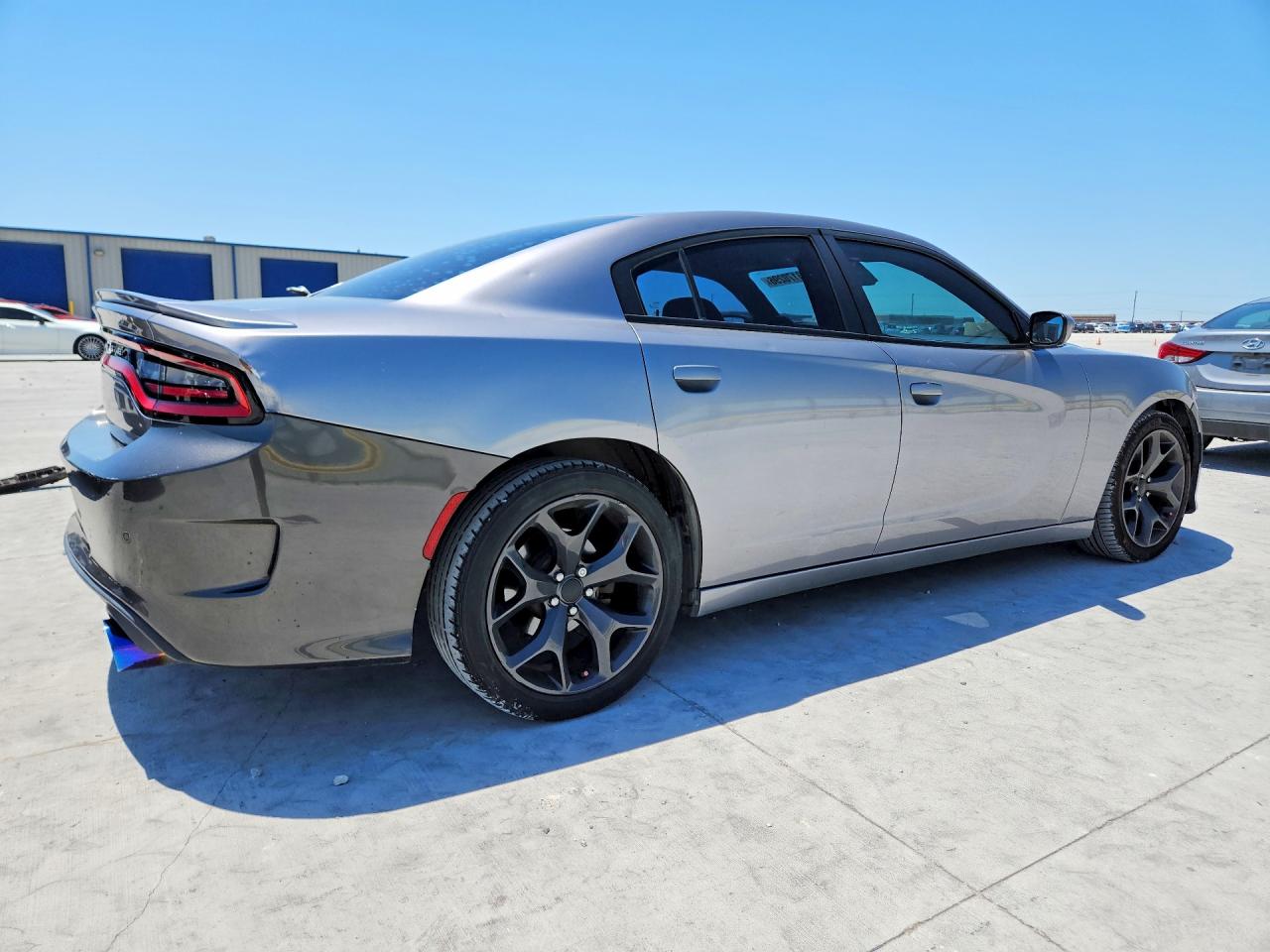 2015 Dodge Charger Se Gray vin: 2C3CDXBG0FH883773