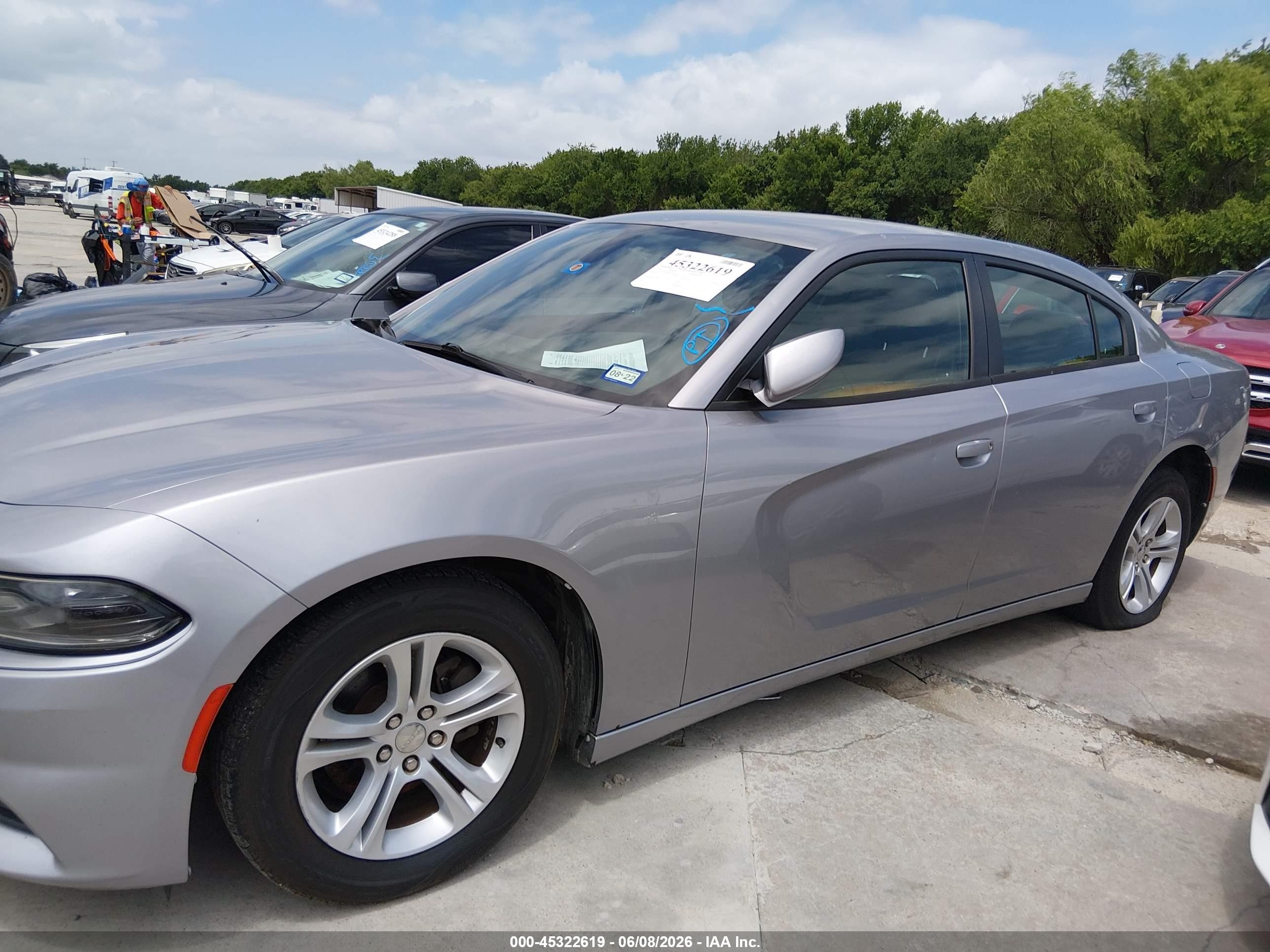 2016 Dodge Charger Se Purple vin: 2C3CDXBG0GH109878