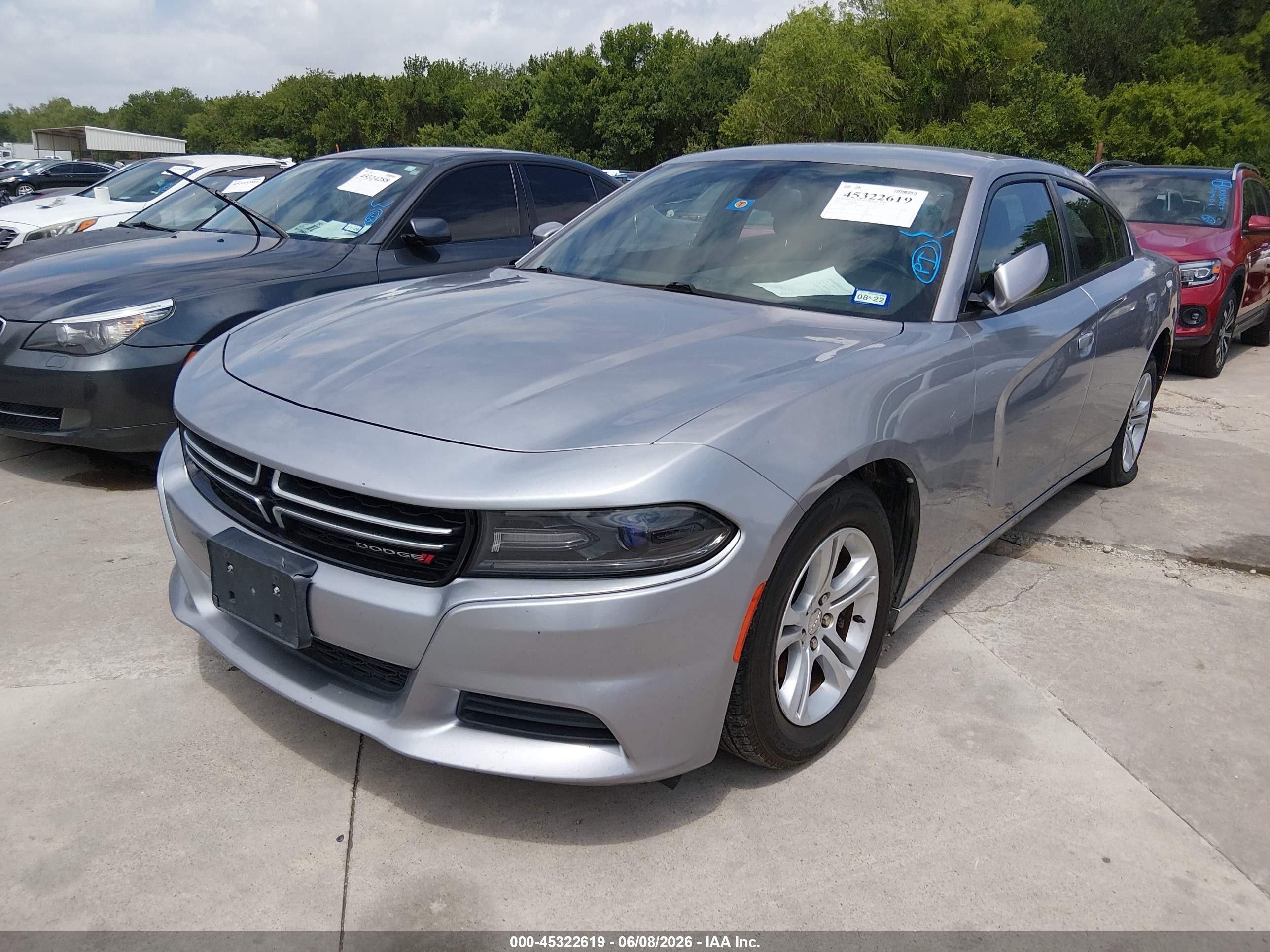 2016 Dodge Charger Se Purple vin: 2C3CDXBG0GH109878
