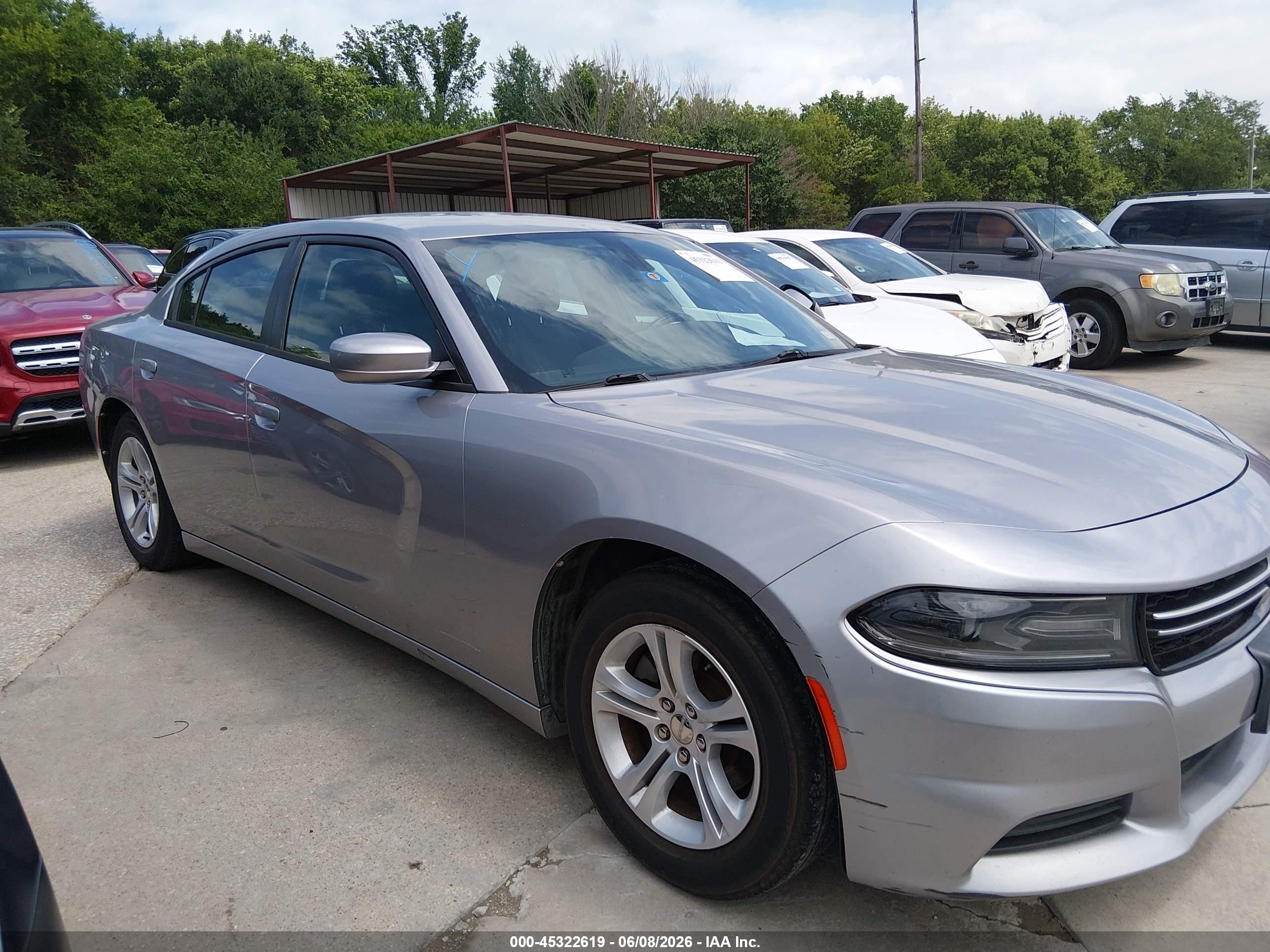 2016 Dodge Charger Se Purple vin: 2C3CDXBG0GH109878