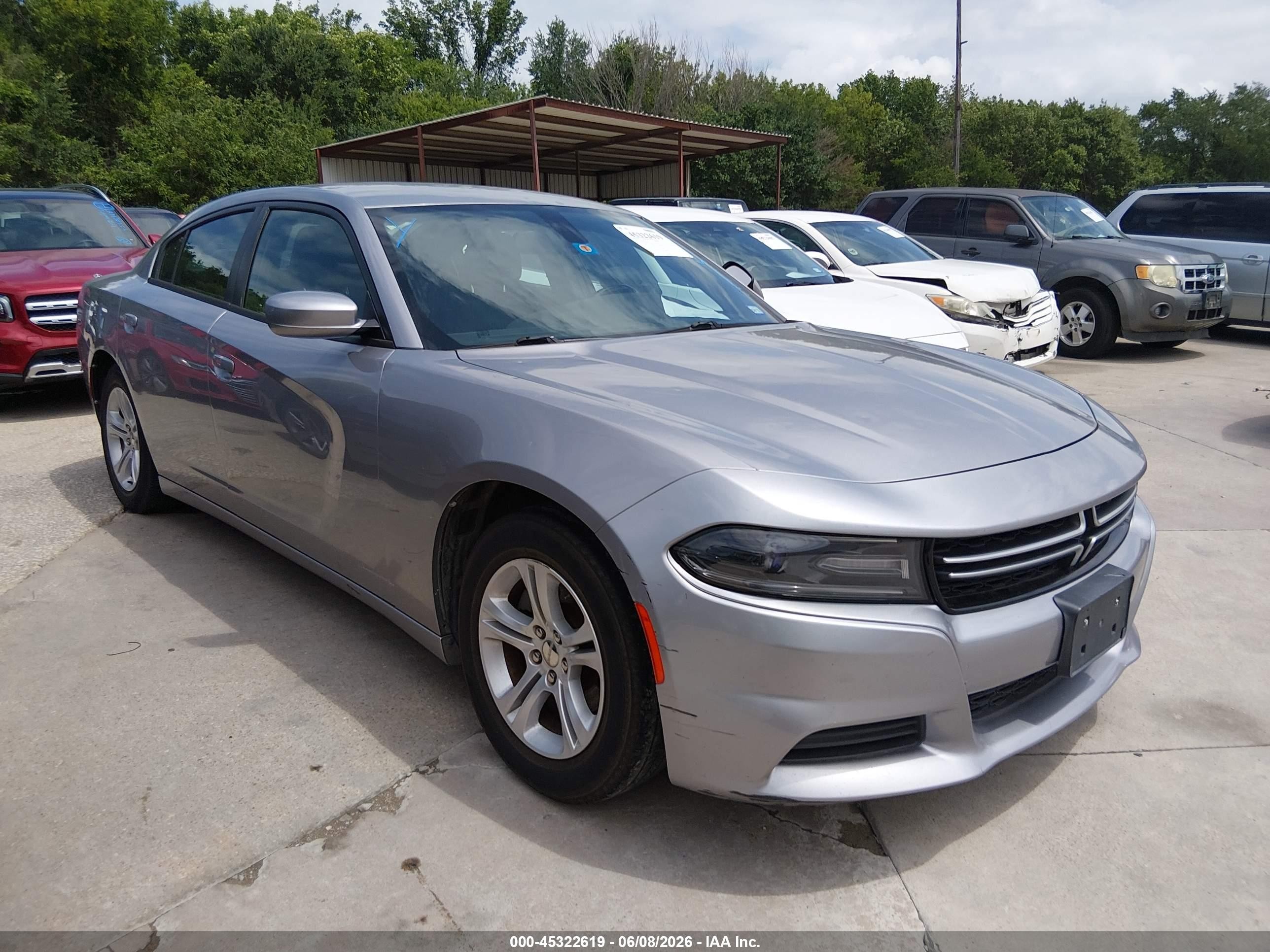 2016 Dodge Charger Se Purple vin: 2C3CDXBG0GH109878
