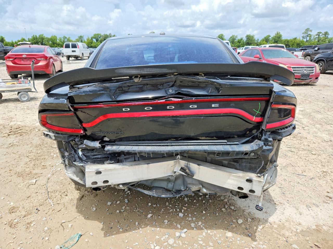 2018 Dodge Charger Sxt Black vin: 2C3CDXBG0JH186208