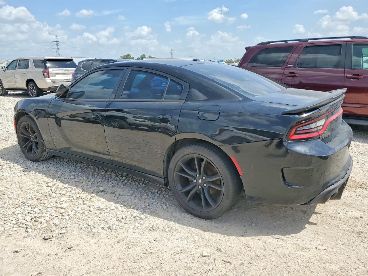 2018 Dodge Charger Sxt Черный vin: 2C3CDXBG0JH328914