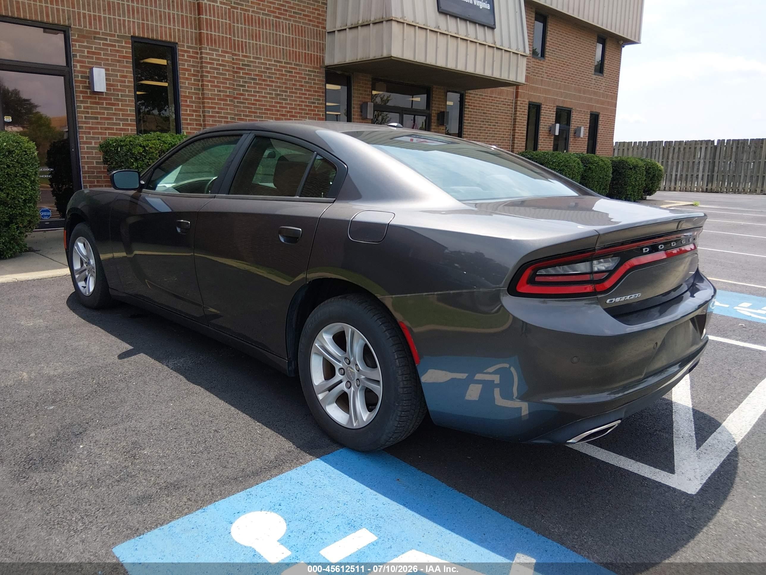 2020 Dodge Charger Sxt Rwd Gray vin: 2C3CDXBG0LH138016