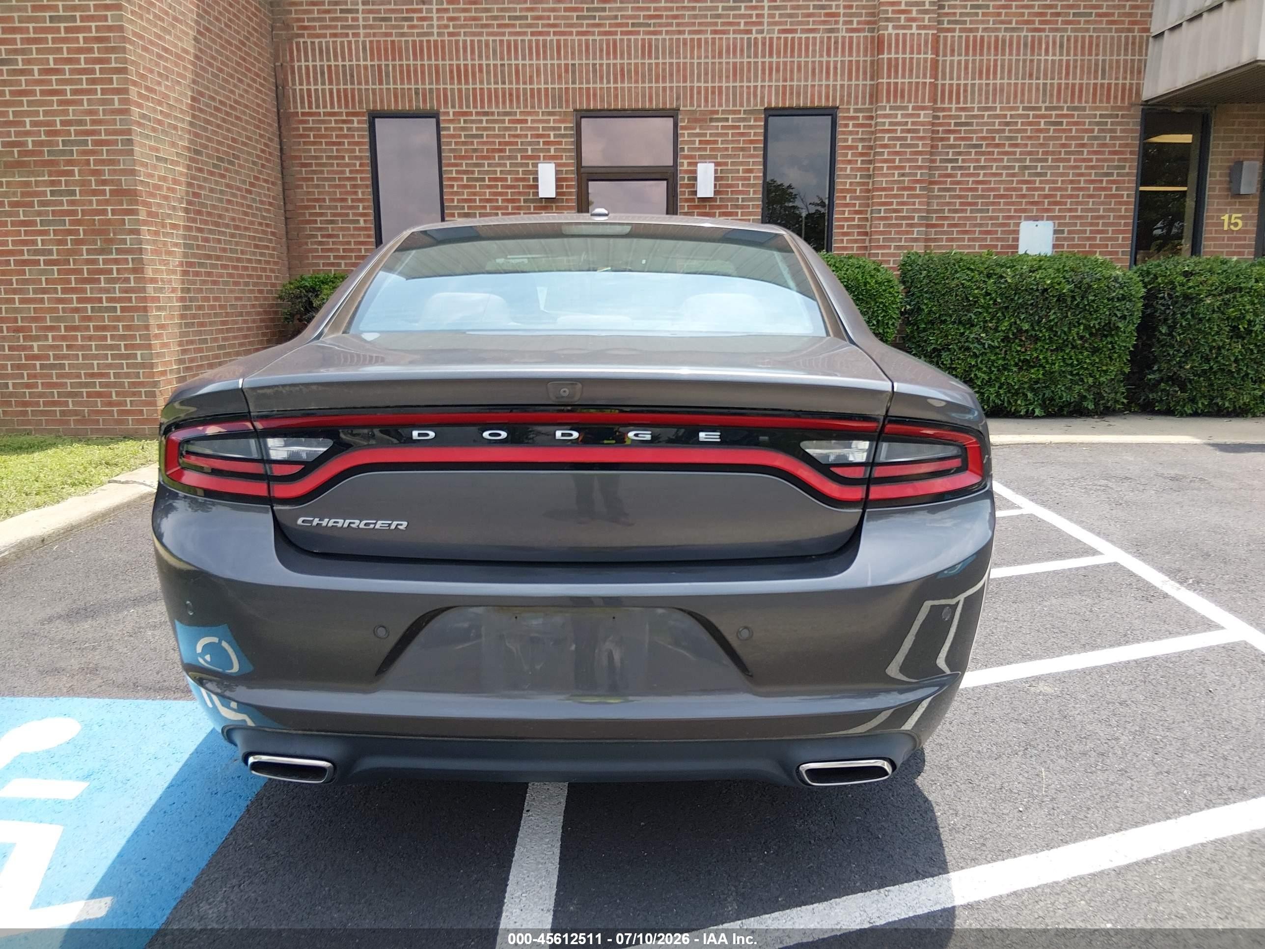 2020 Dodge Charger Sxt Rwd Gray vin: 2C3CDXBG0LH138016