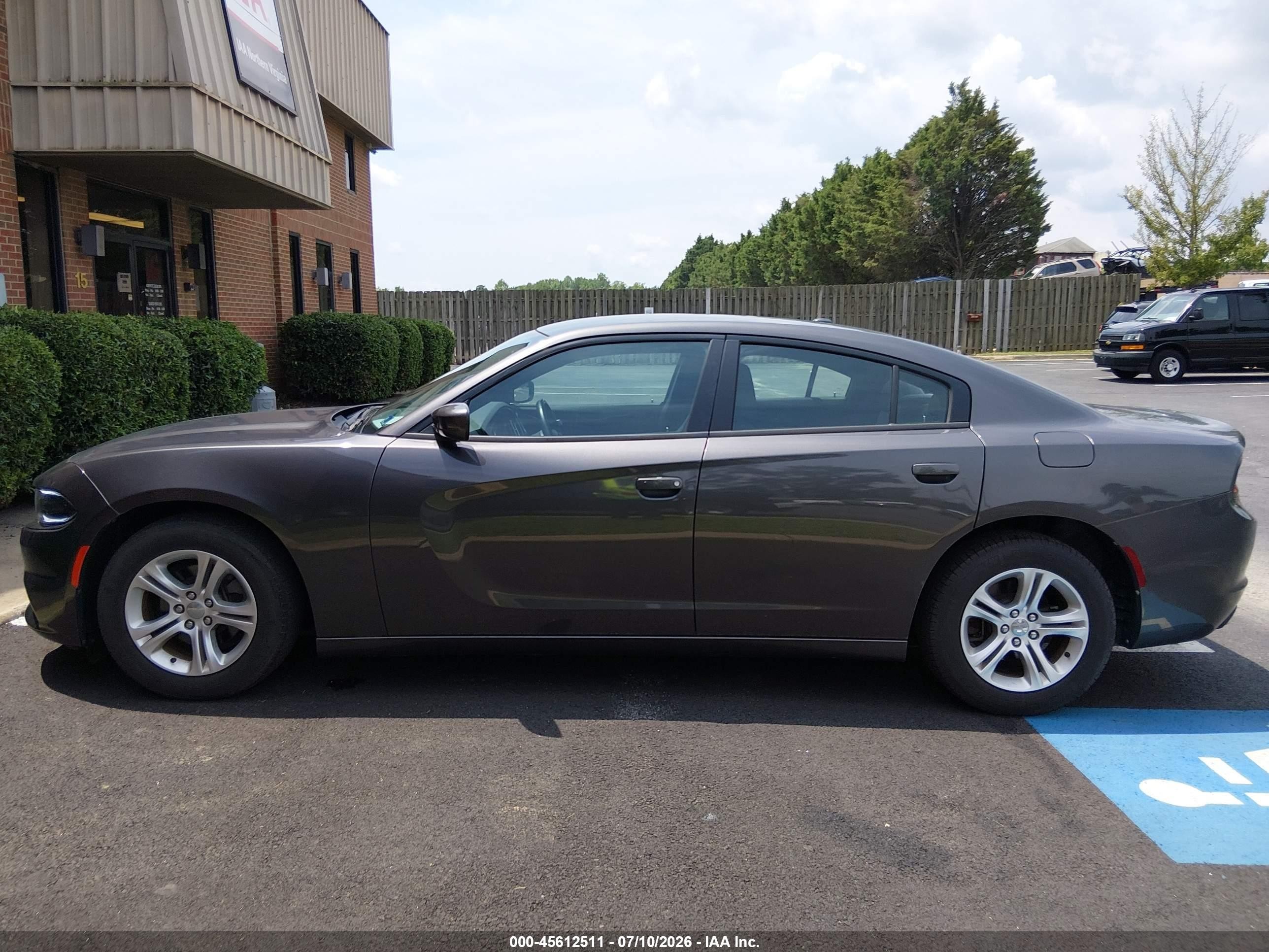 2020 Dodge Charger Sxt Rwd Gray vin: 2C3CDXBG0LH138016