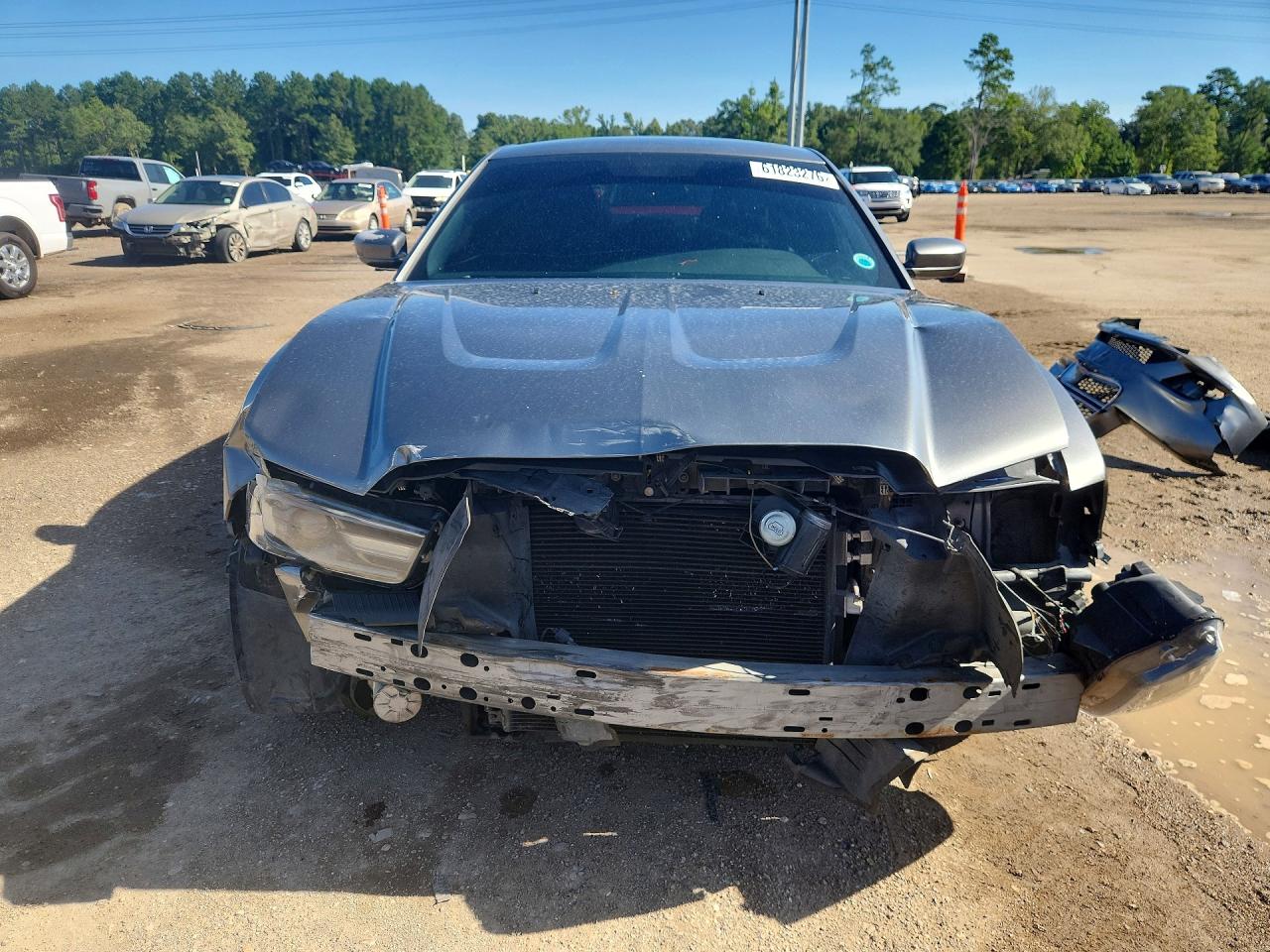 2012 Dodge Charger Se Gray vin: 2C3CDXBG1CH169212