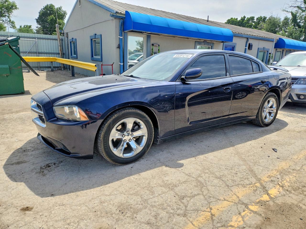 2012 Dodge Charger Se Blue vin: 2C3CDXBG1CH215587