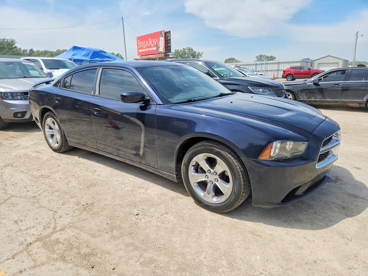 2012 Dodge Charger Se Blue vin: 2C3CDXBG1CH215587