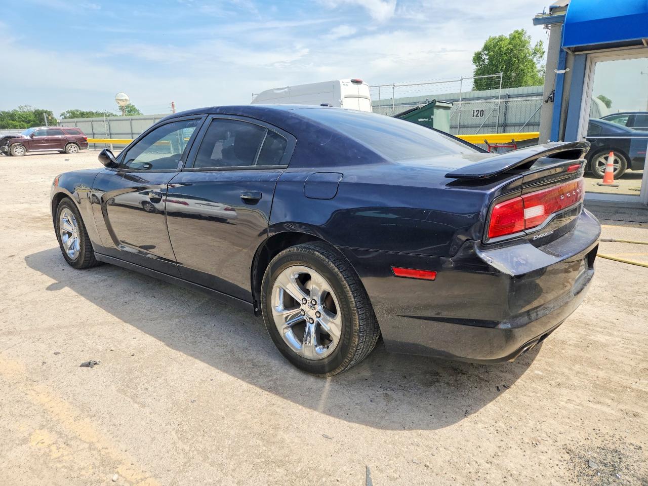 2012 Dodge Charger Se Blue vin: 2C3CDXBG1CH215587