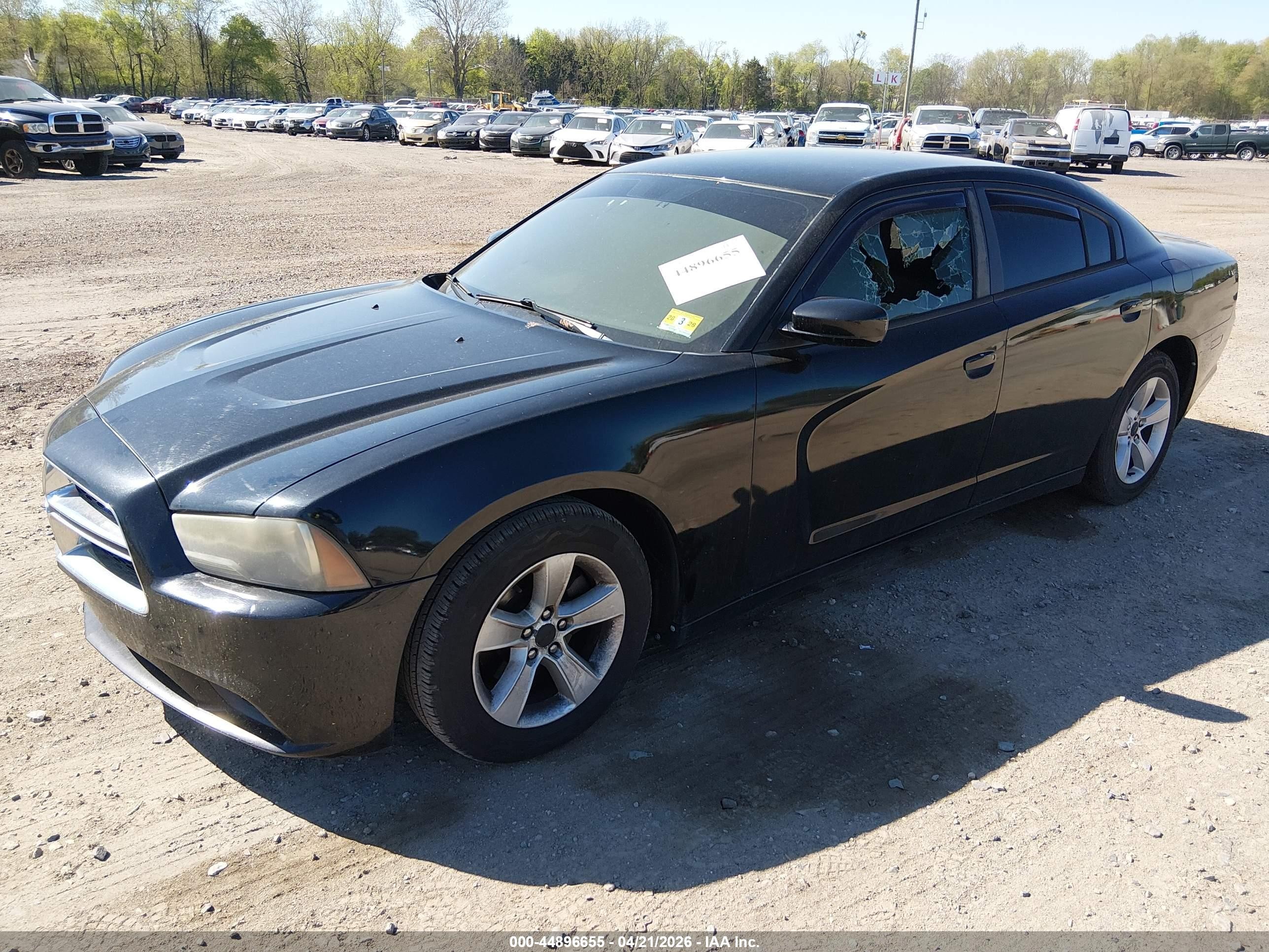 2012 Dodge Charger Se Black vin: 2C3CDXBG1CH244460