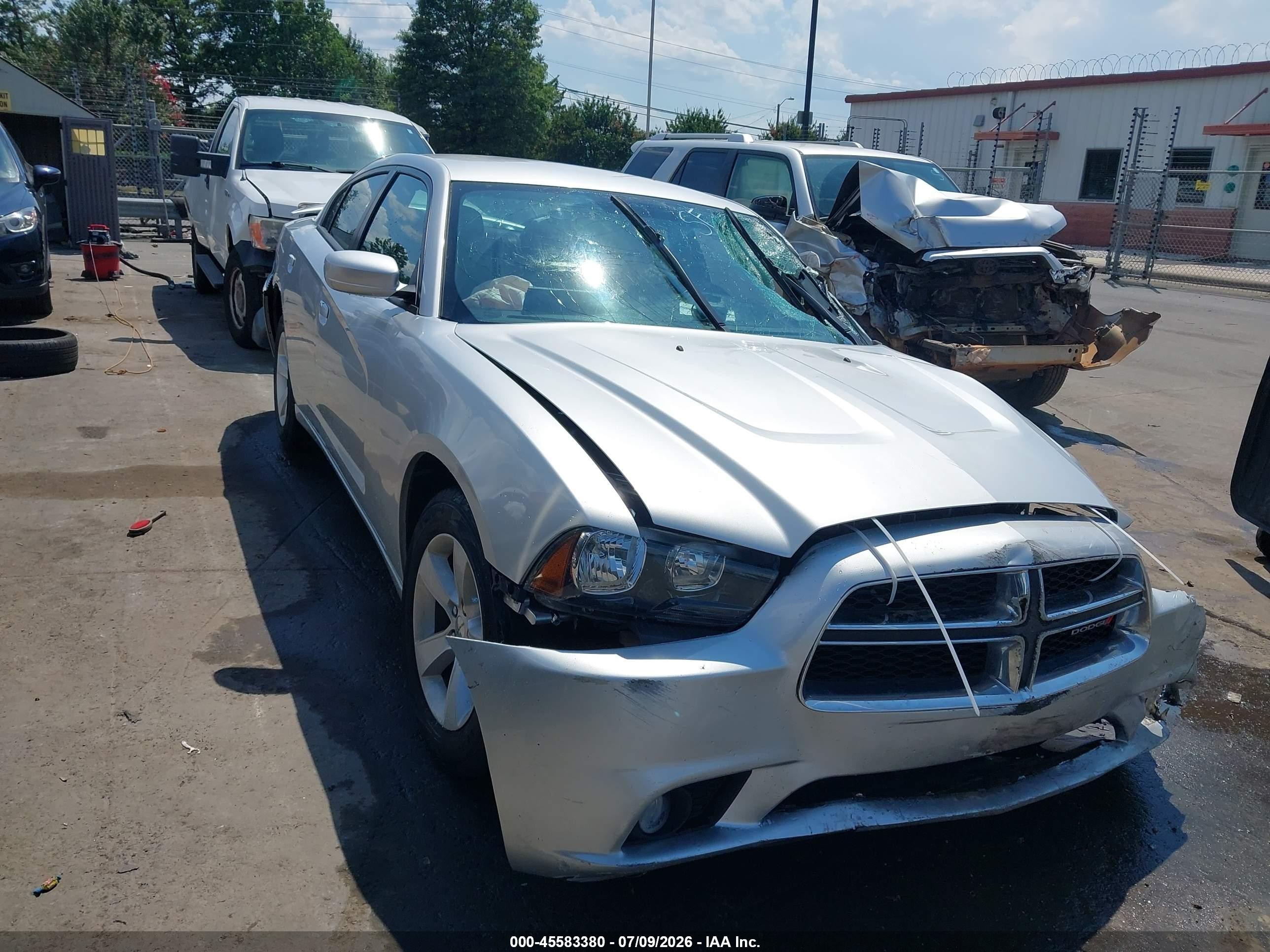 2012 Dodge Charger Se Silver vin: 2C3CDXBG1CH262764