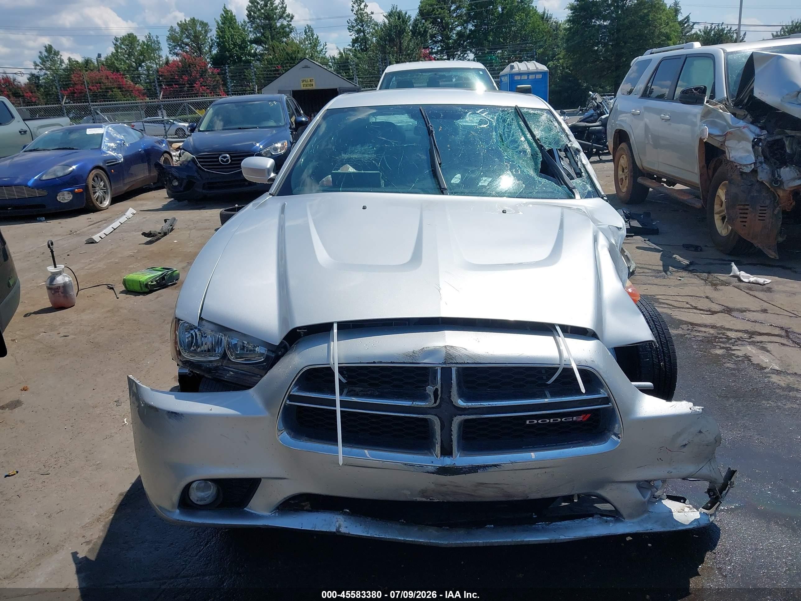 2012 Dodge Charger Se Silver vin: 2C3CDXBG1CH262764