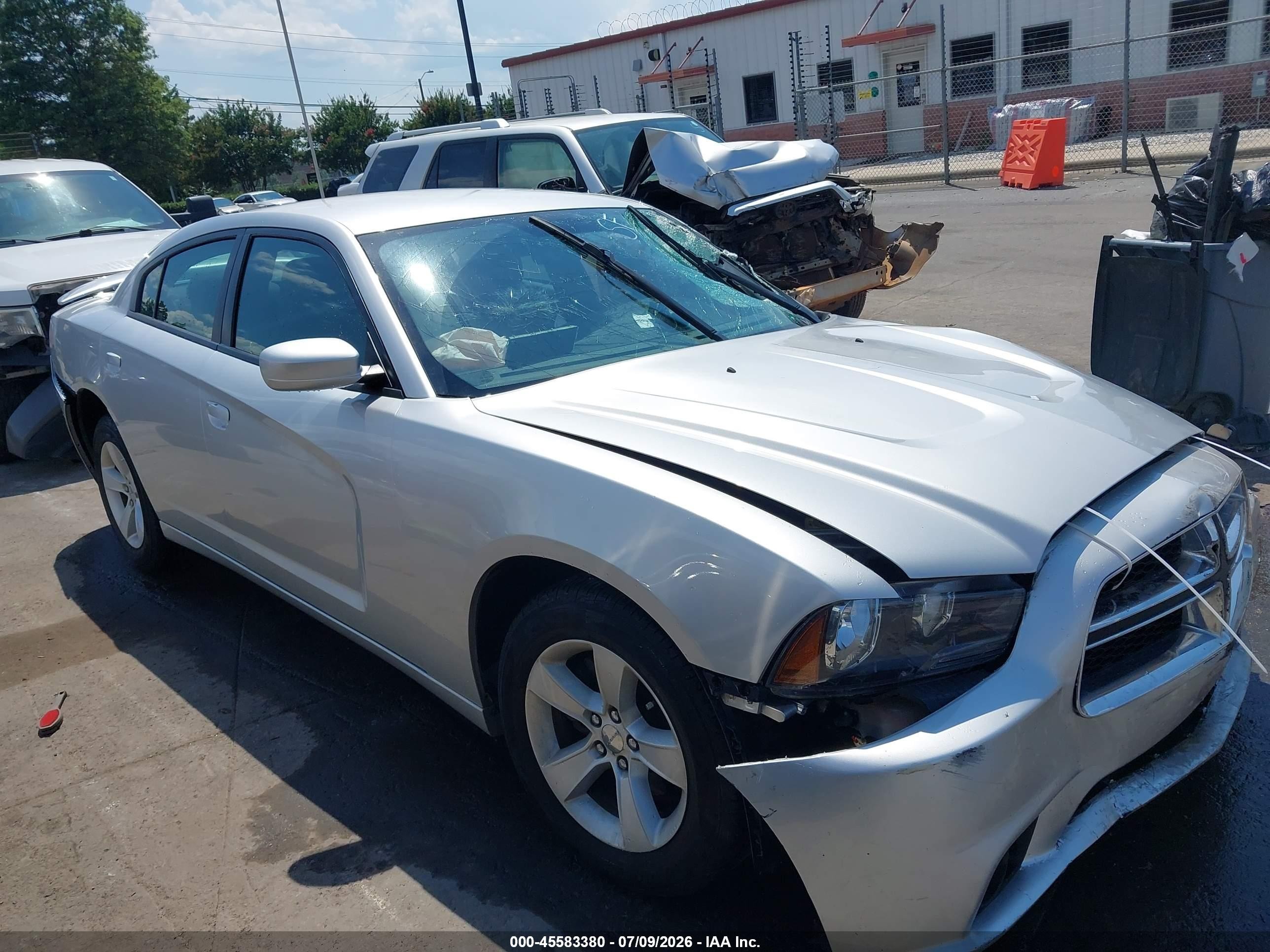 2012 Dodge Charger Se Silver vin: 2C3CDXBG1CH262764