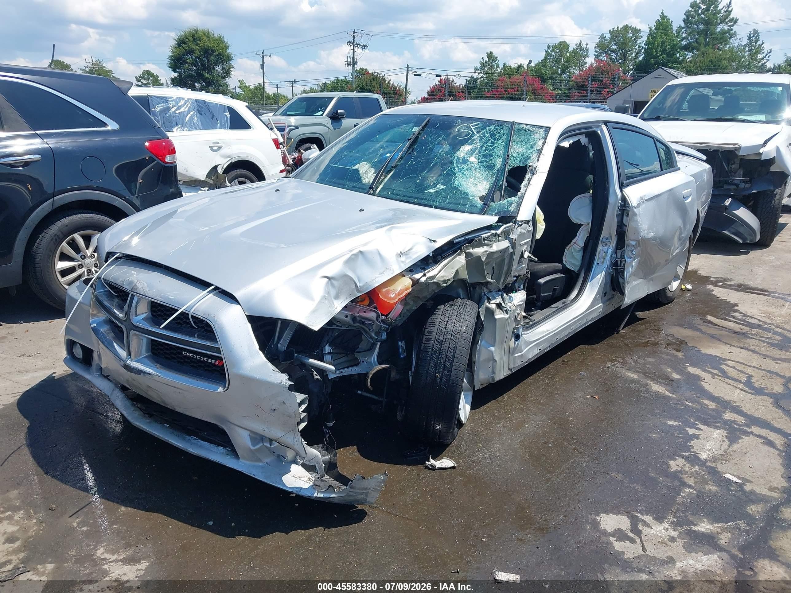 2012 Dodge Charger Se Silver vin: 2C3CDXBG1CH262764