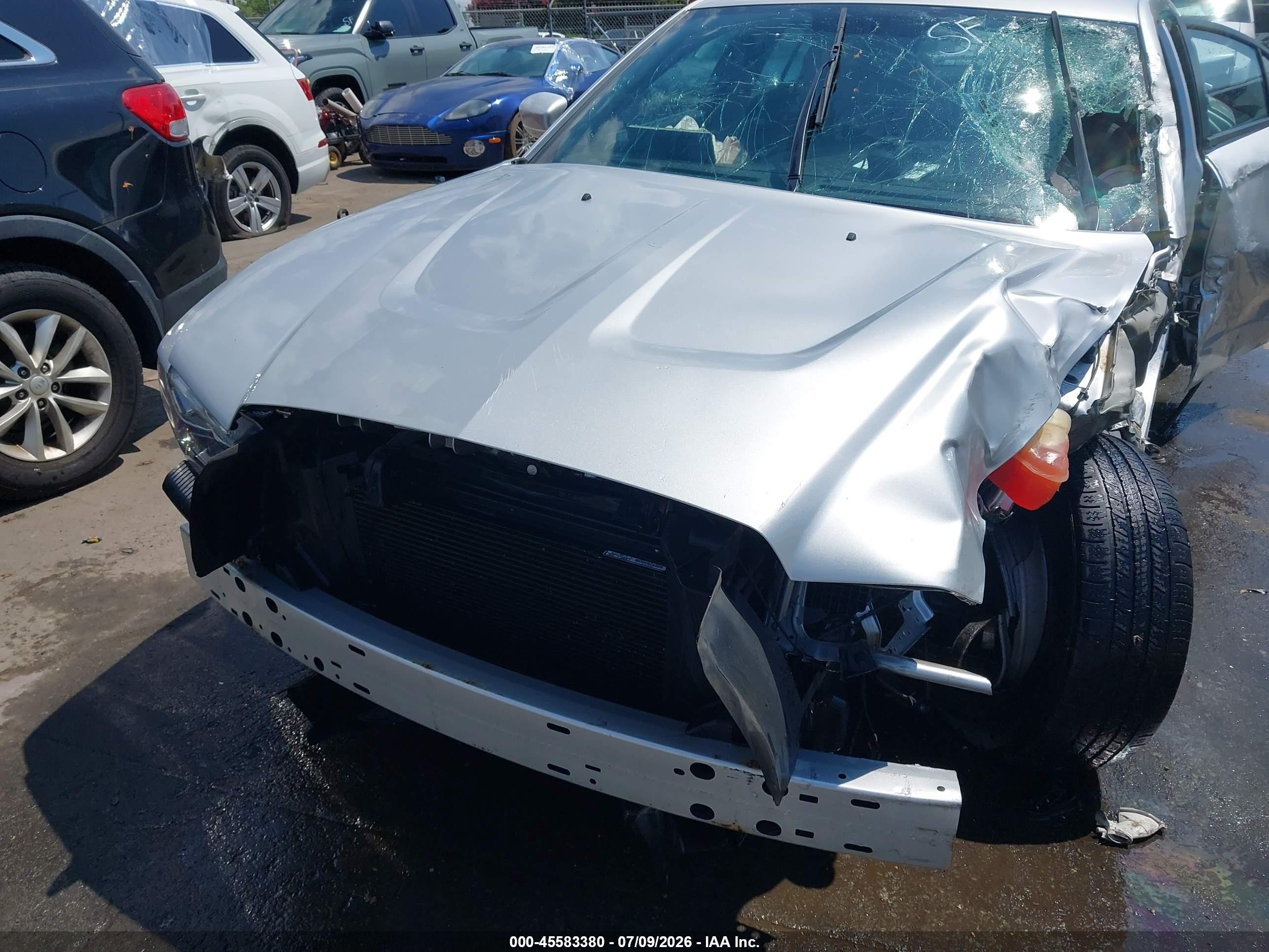 2012 Dodge Charger Se Silver vin: 2C3CDXBG1CH262764