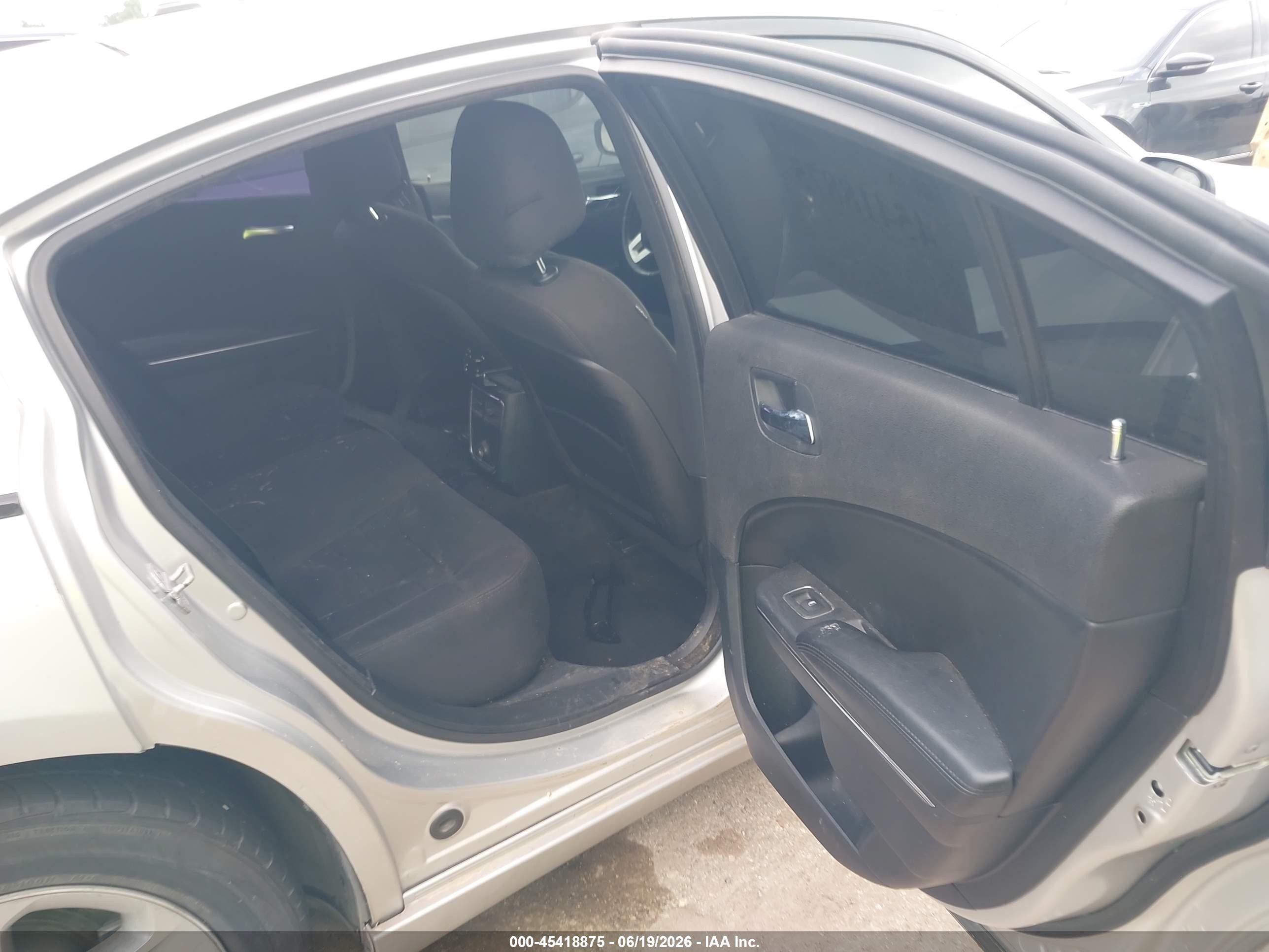 2012 Dodge Charger Se Silver vin: 2C3CDXBG1CH270394