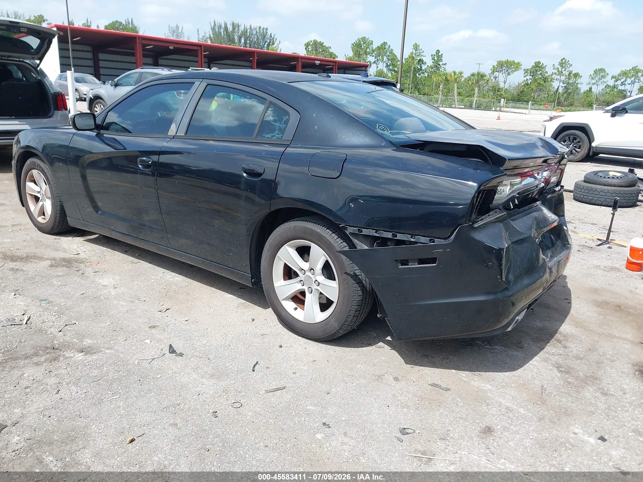 2012 Dodge Charger Se Black vin: 2C3CDXBG1CH270721