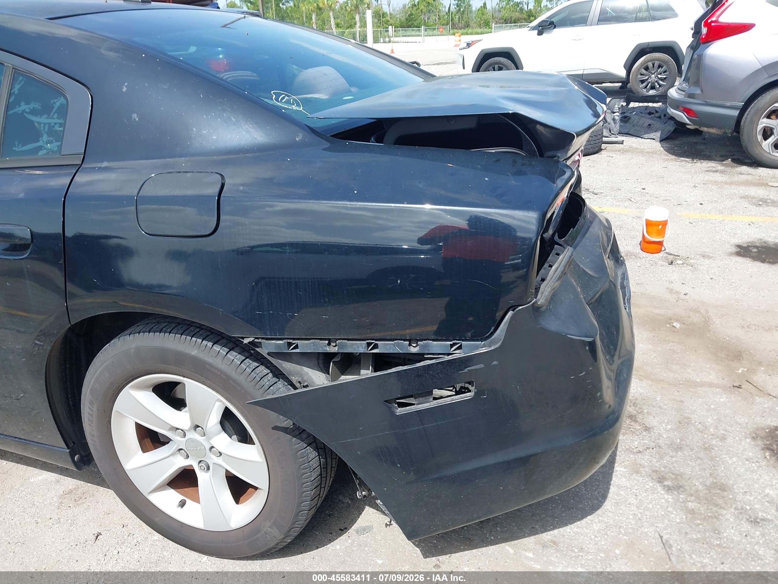 2012 Dodge Charger Se Black vin: 2C3CDXBG1CH270721