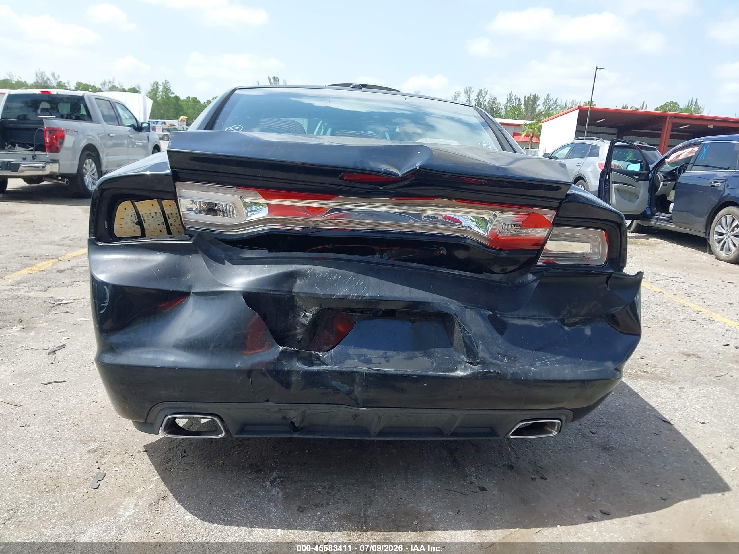 2012 Dodge Charger Se Black vin: 2C3CDXBG1CH270721