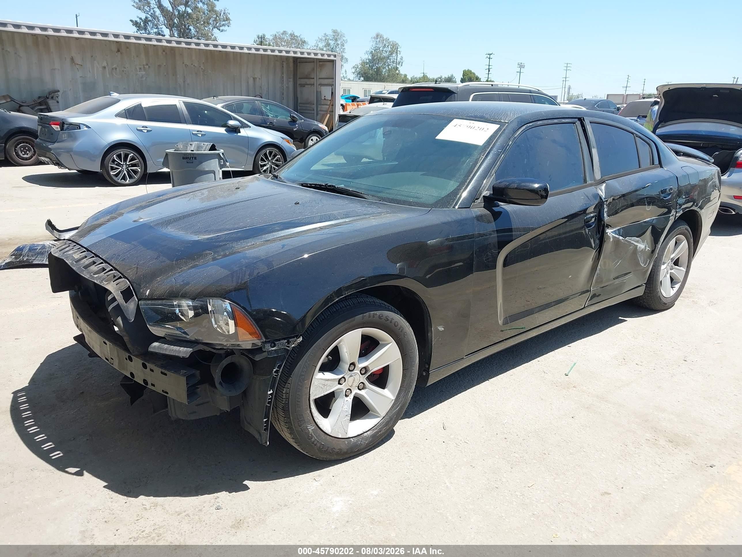 2013 Dodge Charger Se Black vin: 2C3CDXBG1DH502011