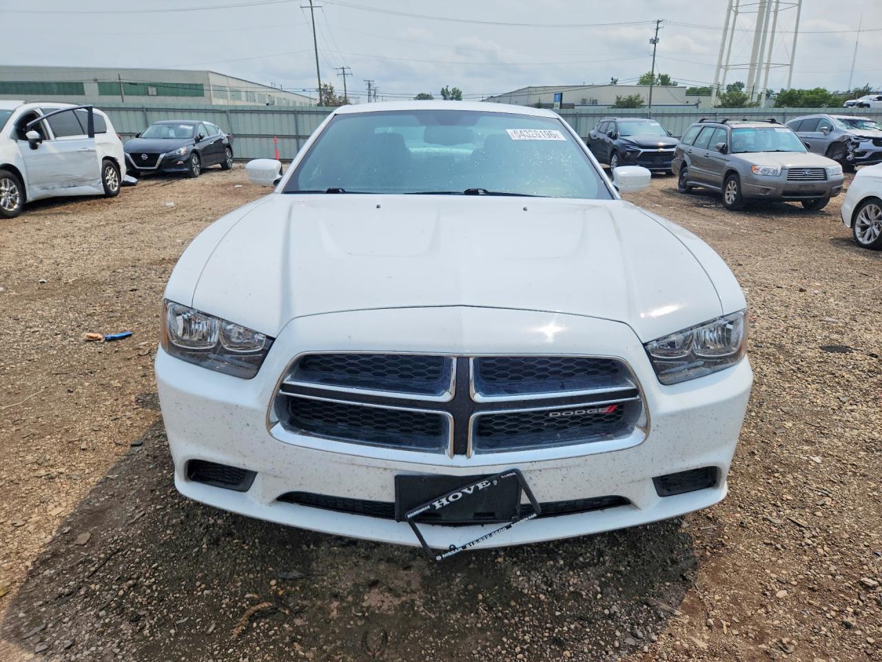 2013 Dodge Charger Se White vin: 2C3CDXBG1DH571040