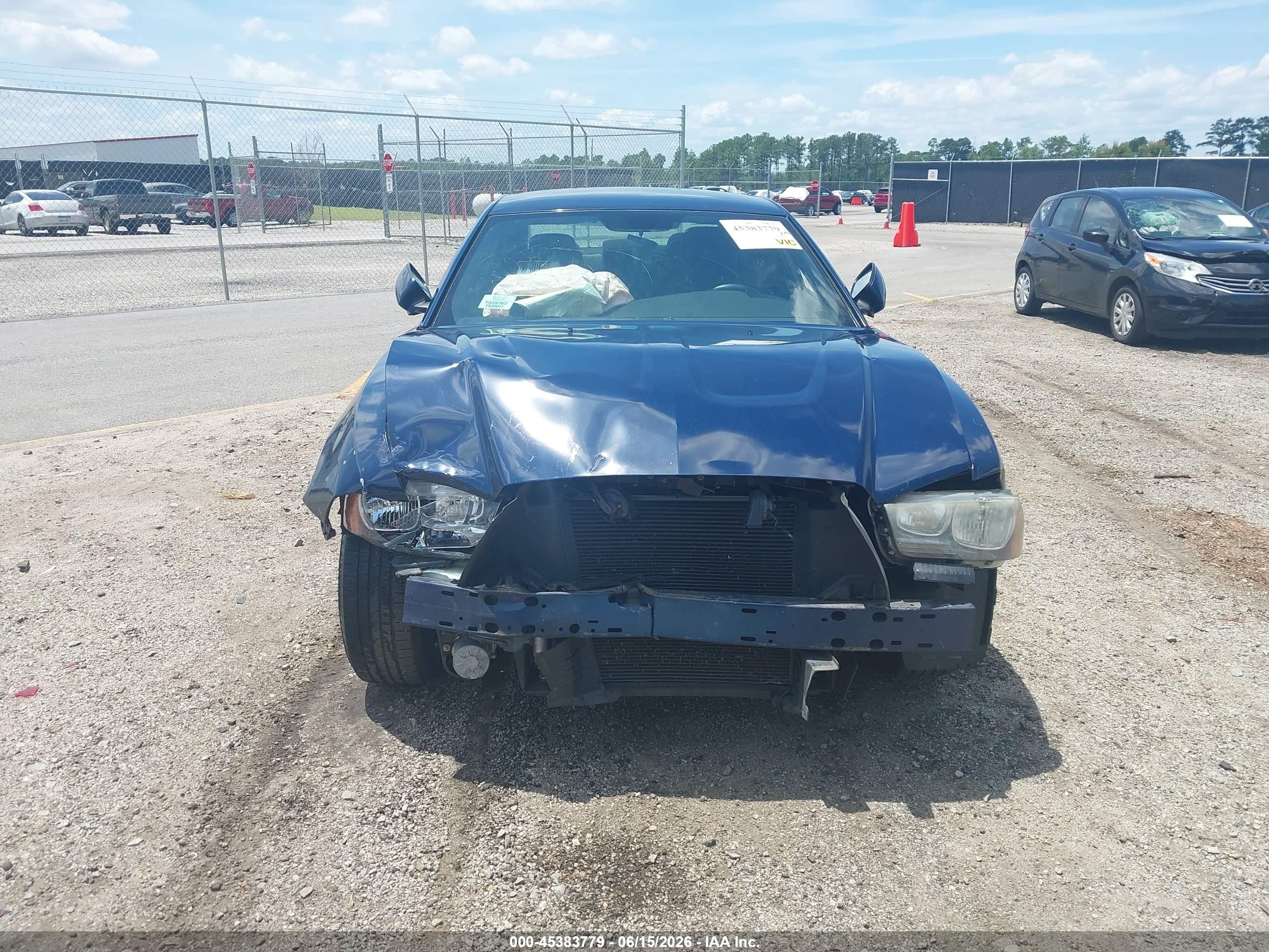 2013 Dodge Charger Se Blue vin: 2C3CDXBG1DH595872
