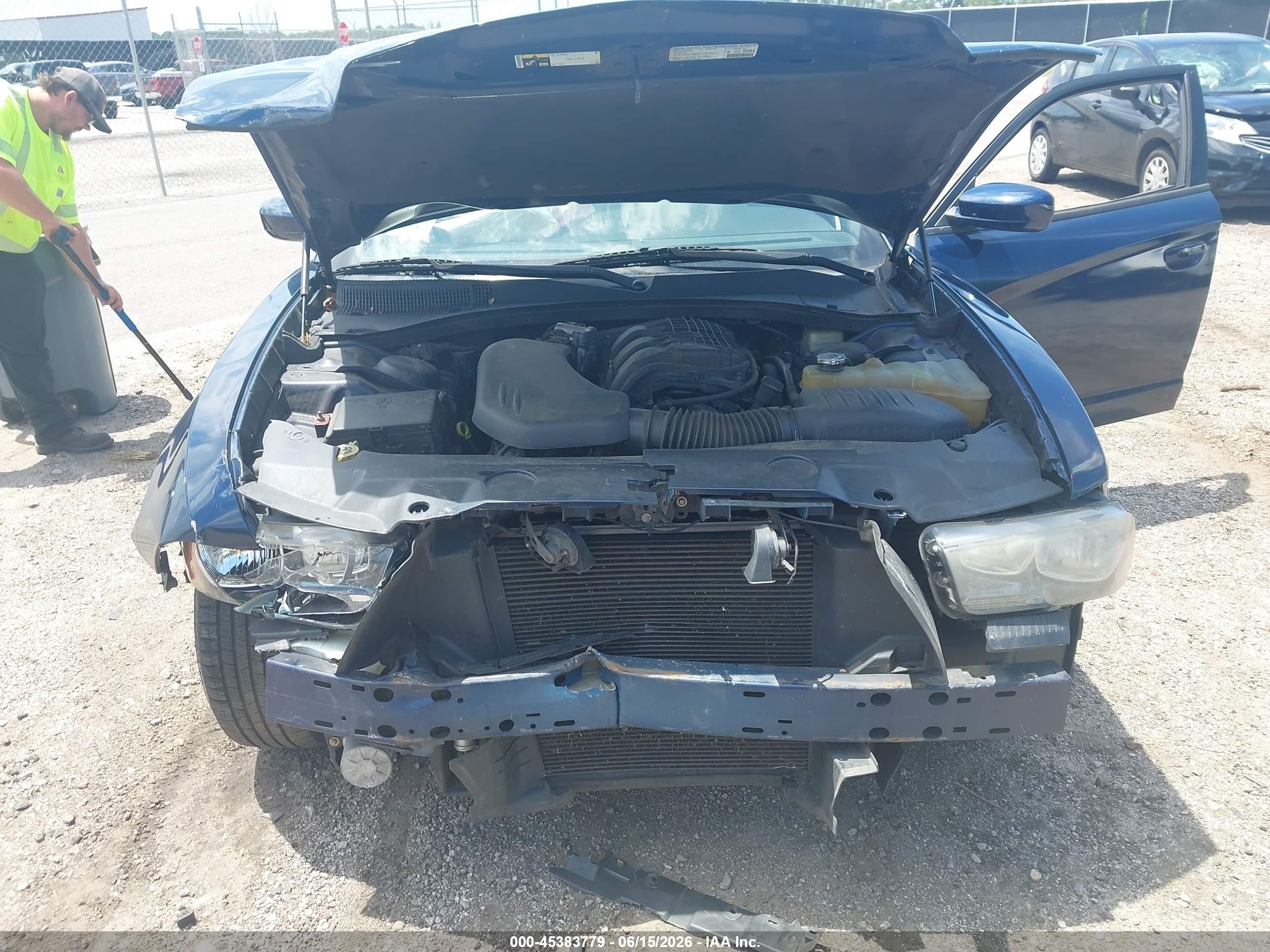 2013 Dodge Charger Se Blue vin: 2C3CDXBG1DH595872