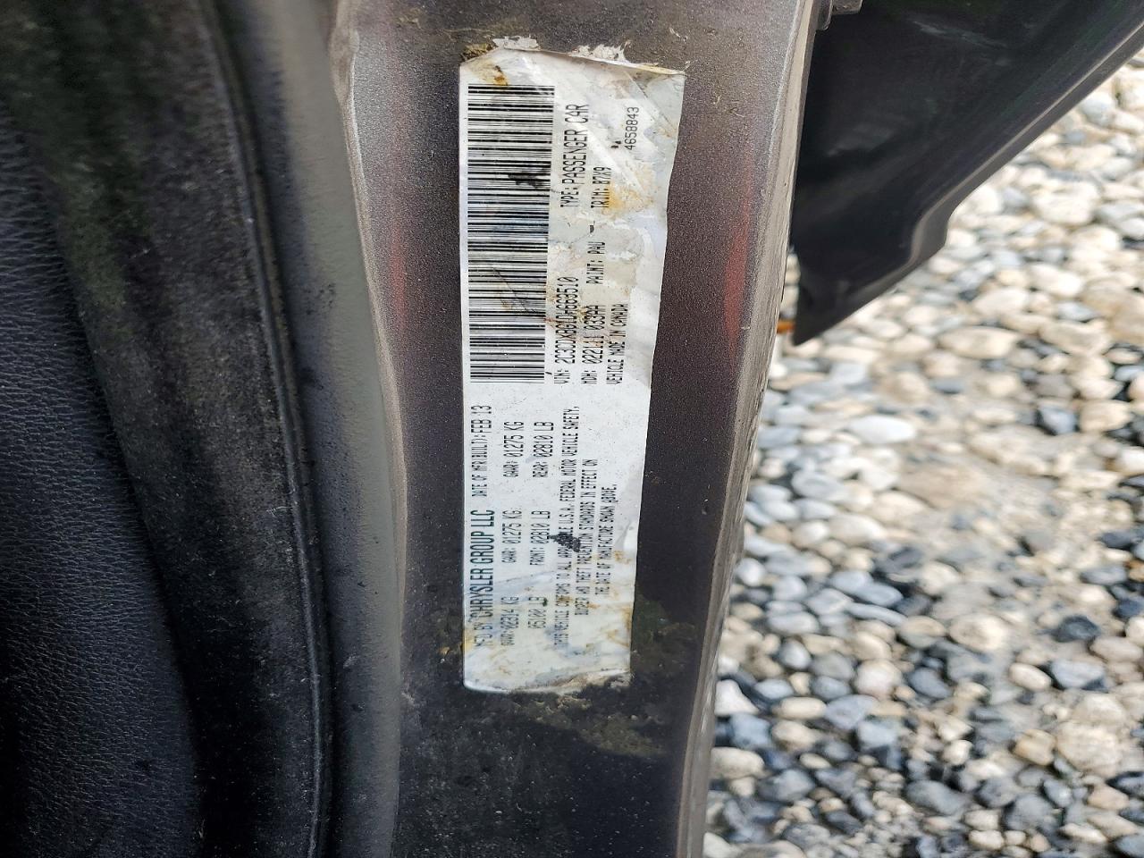 2013 Dodge Charger Se Черный vin: 2C3CDXBG1DH663510