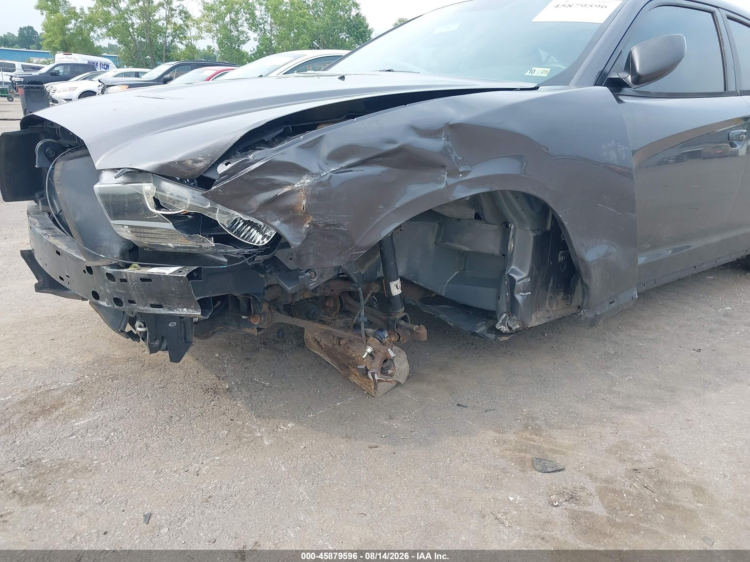 2013 Dodge Charger Se Серый vin: 2C3CDXBG1DH677911