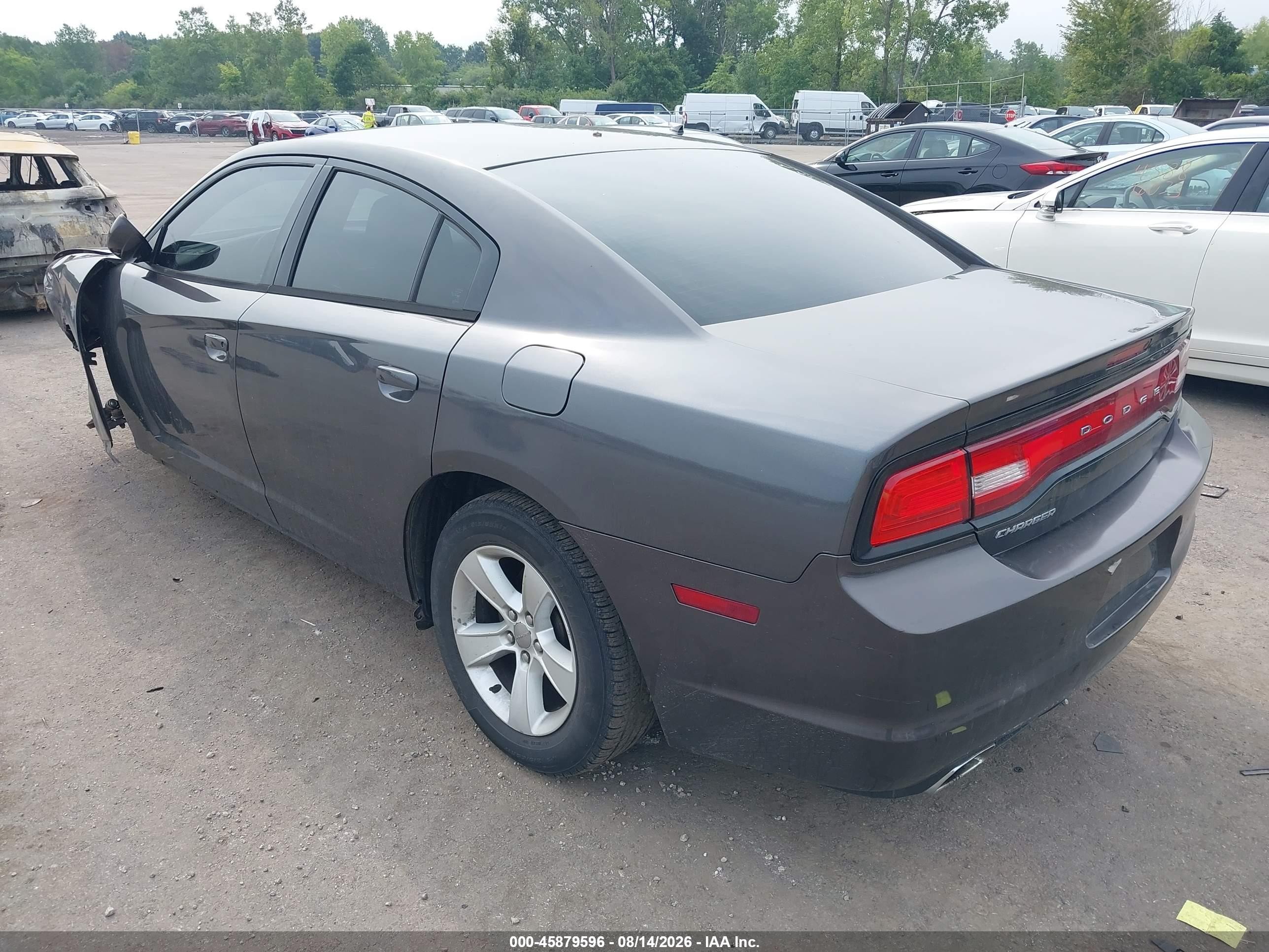 2013 Dodge Charger Se Серый vin: 2C3CDXBG1DH677911